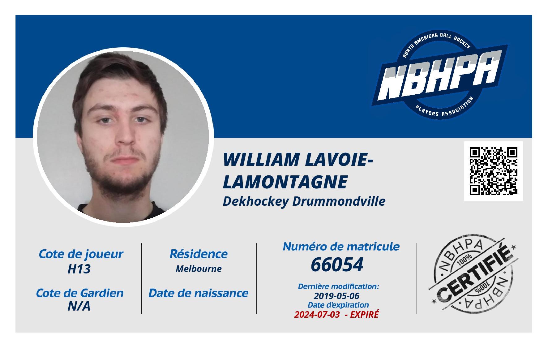 William Lavoie-Lamontagne