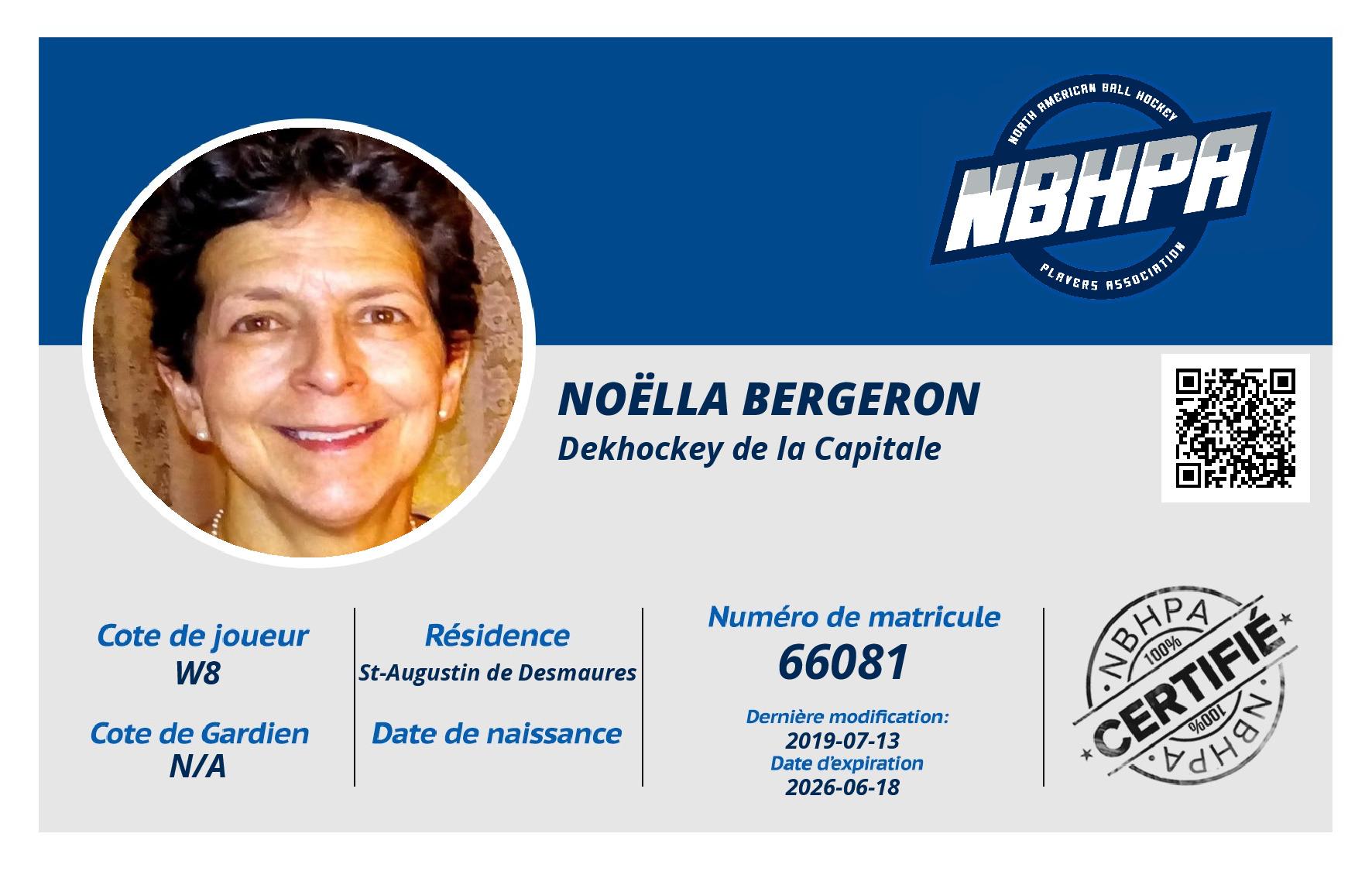Noëlla Bergeron