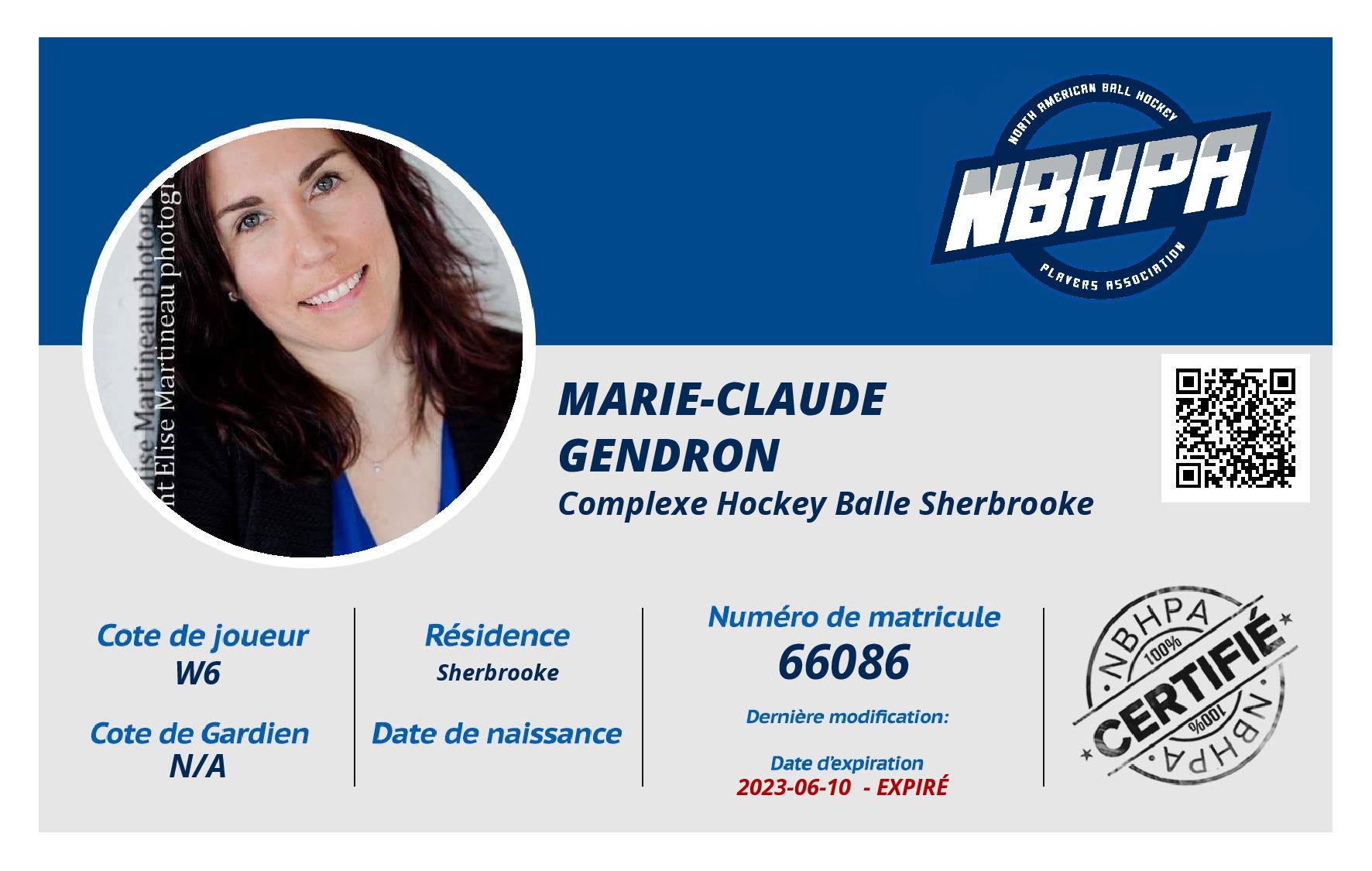 Marie-Claude Gendron