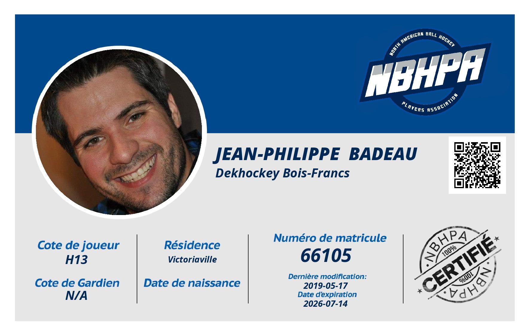 Jean-Philippe  Badeau