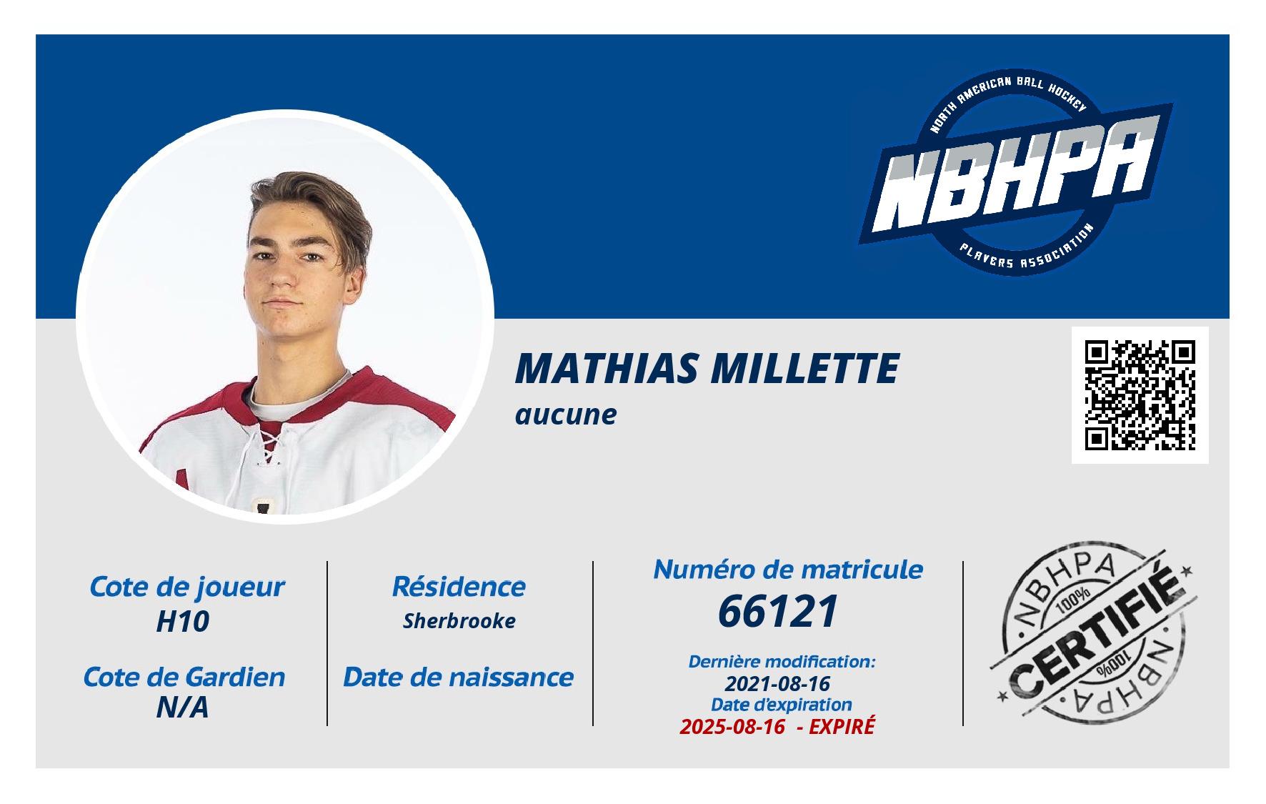 Mathias Millette