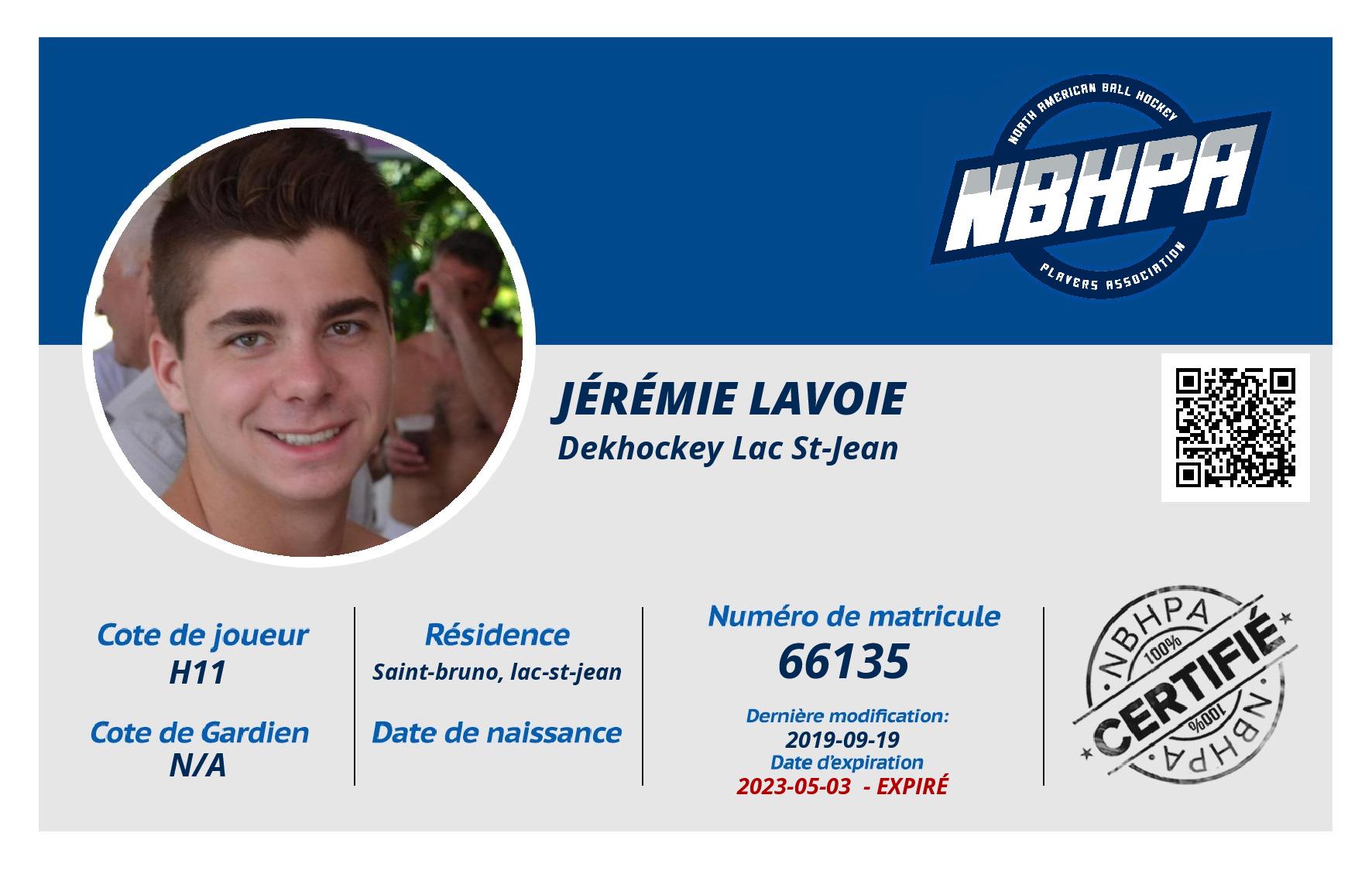 Jérémie Lavoie
