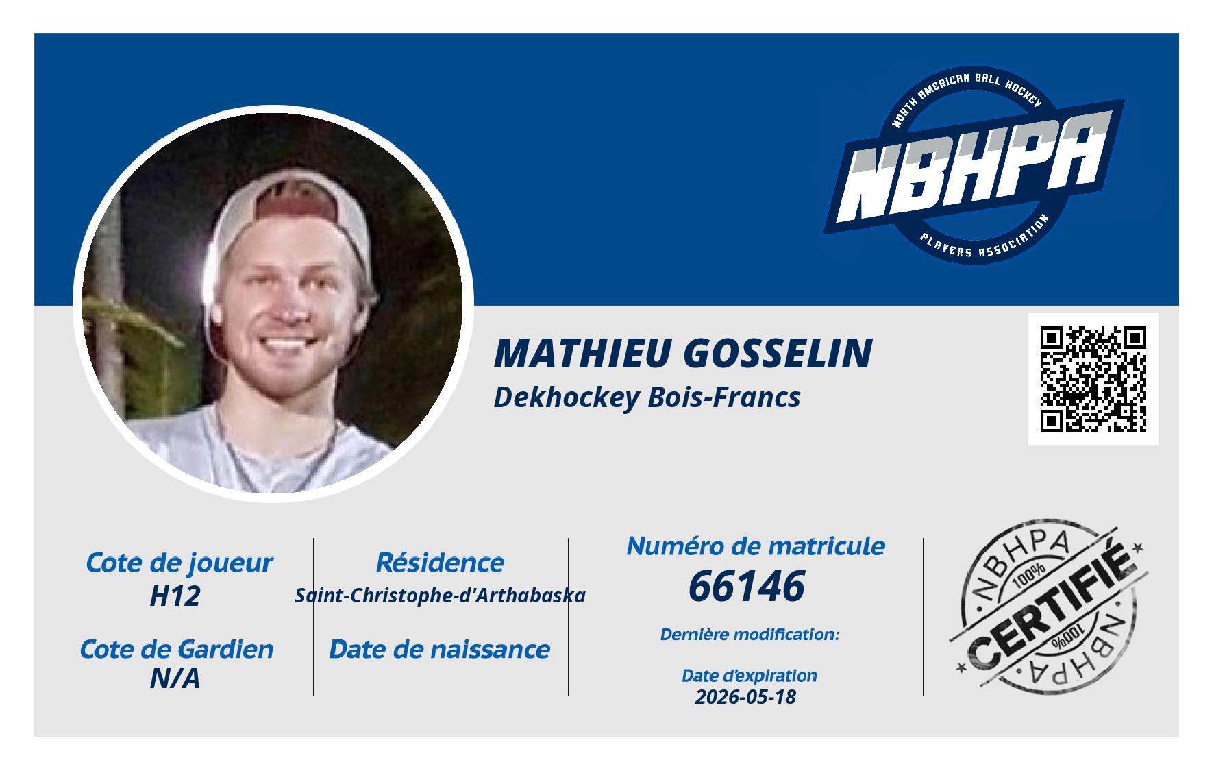 Mathieu Gosselin