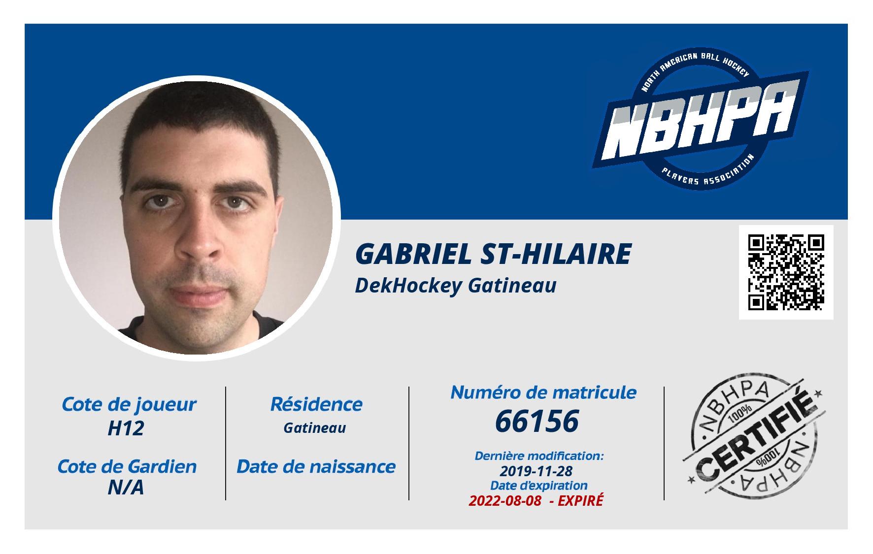 Gabriel St-Hilaire