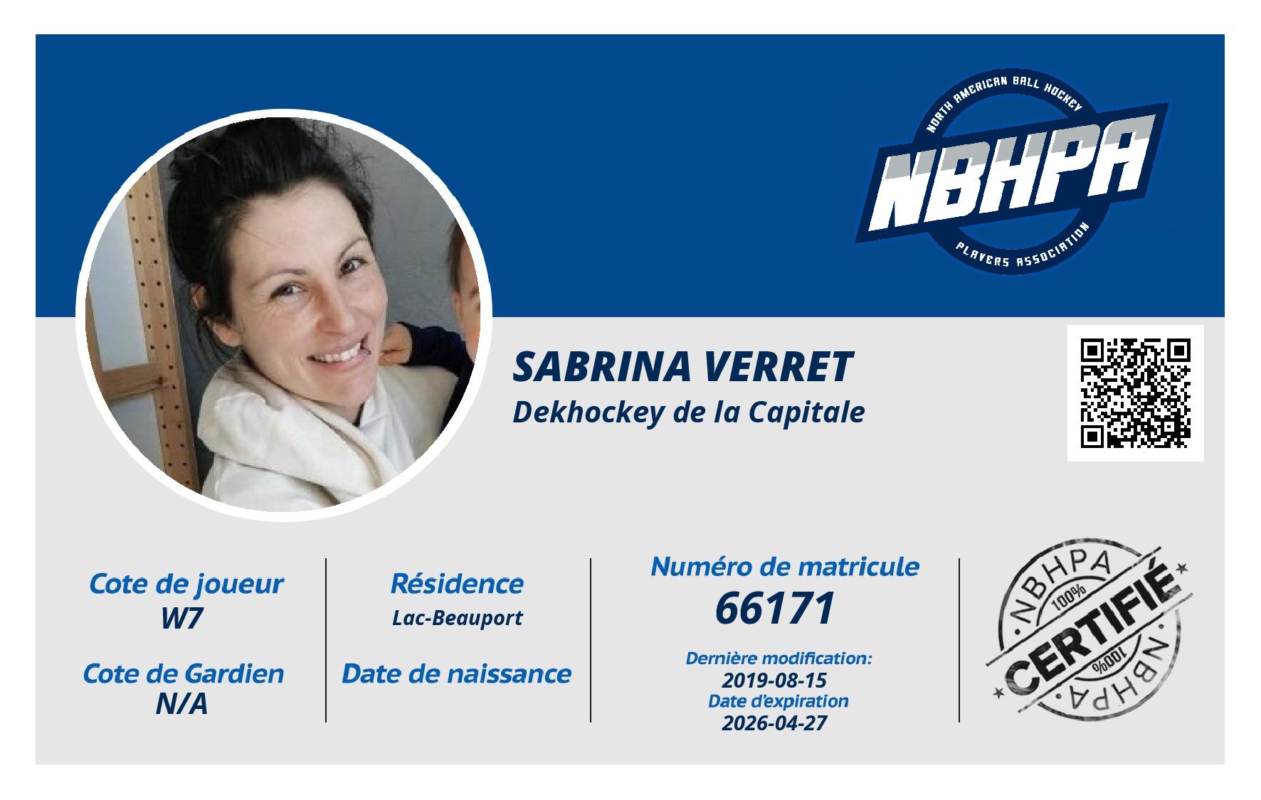 Sabrina Verret