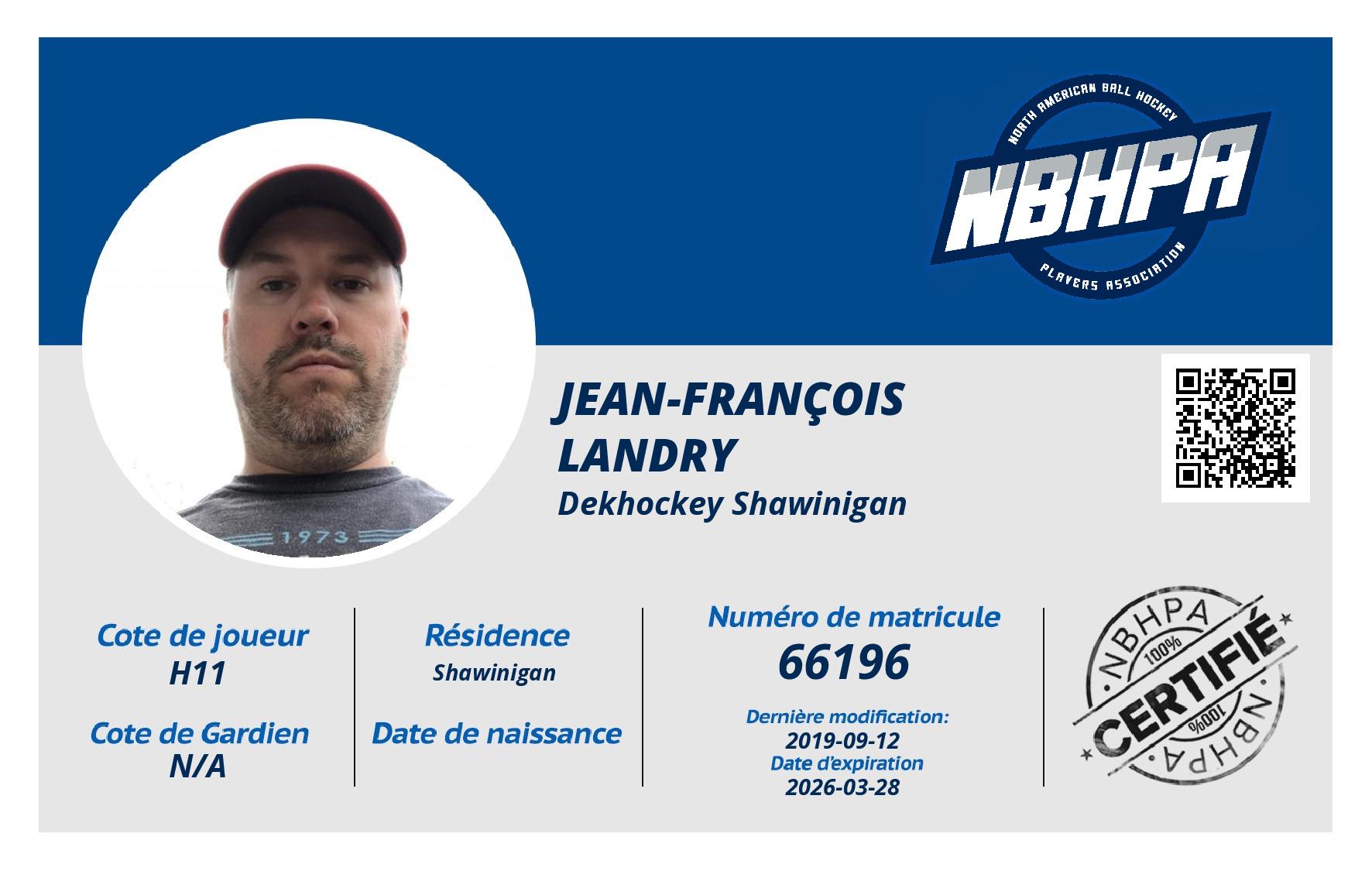 Jean-François  Landry