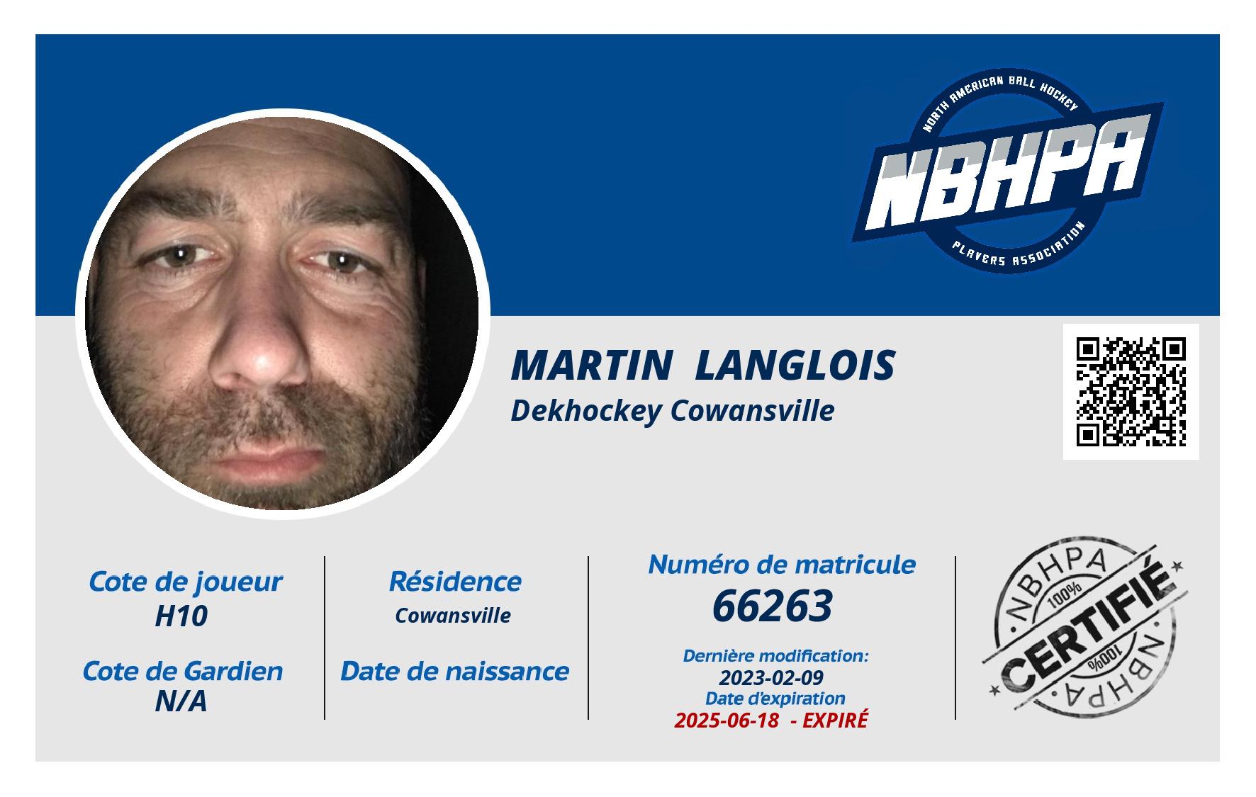 Martin  Langlois 