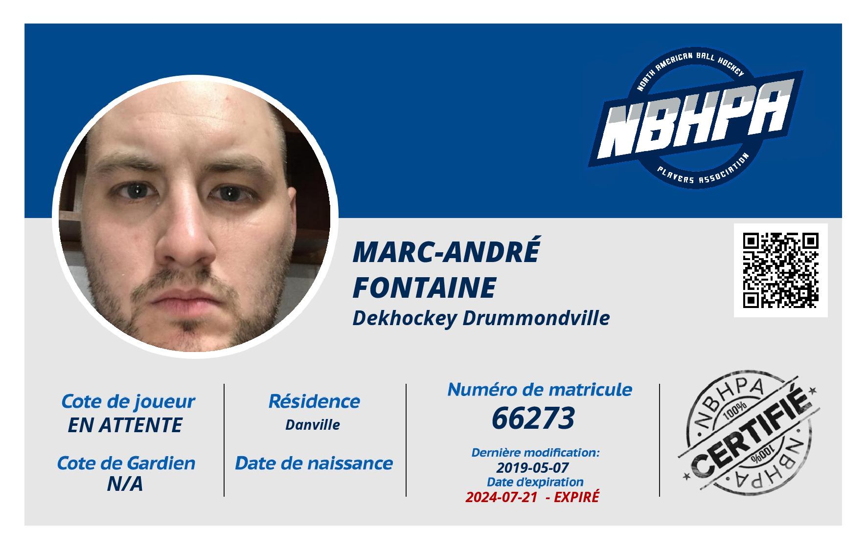 Marc-André  Fontaine 