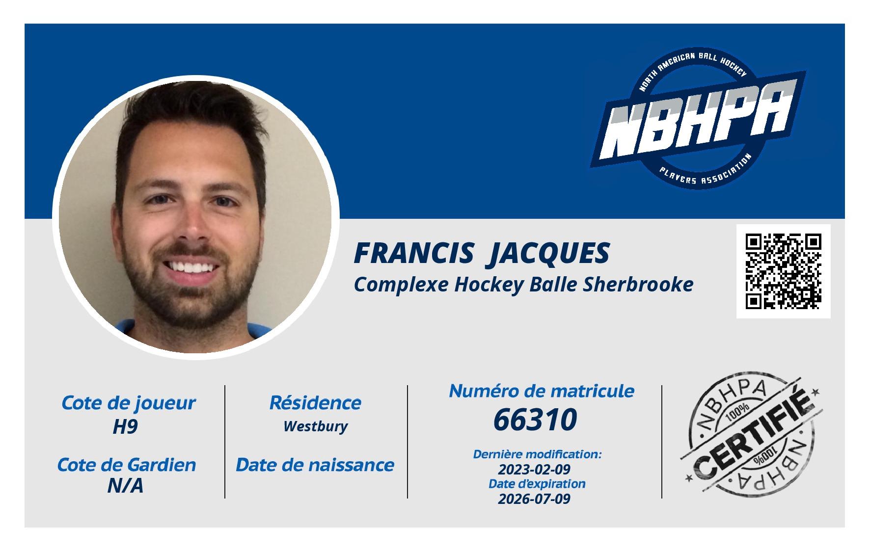 Francis  Jacques 