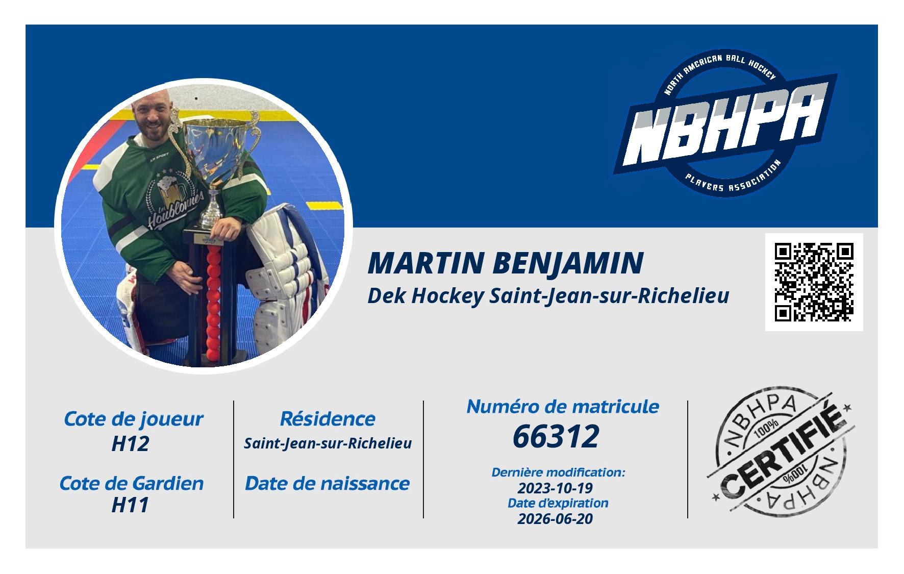 Martin Benjamin