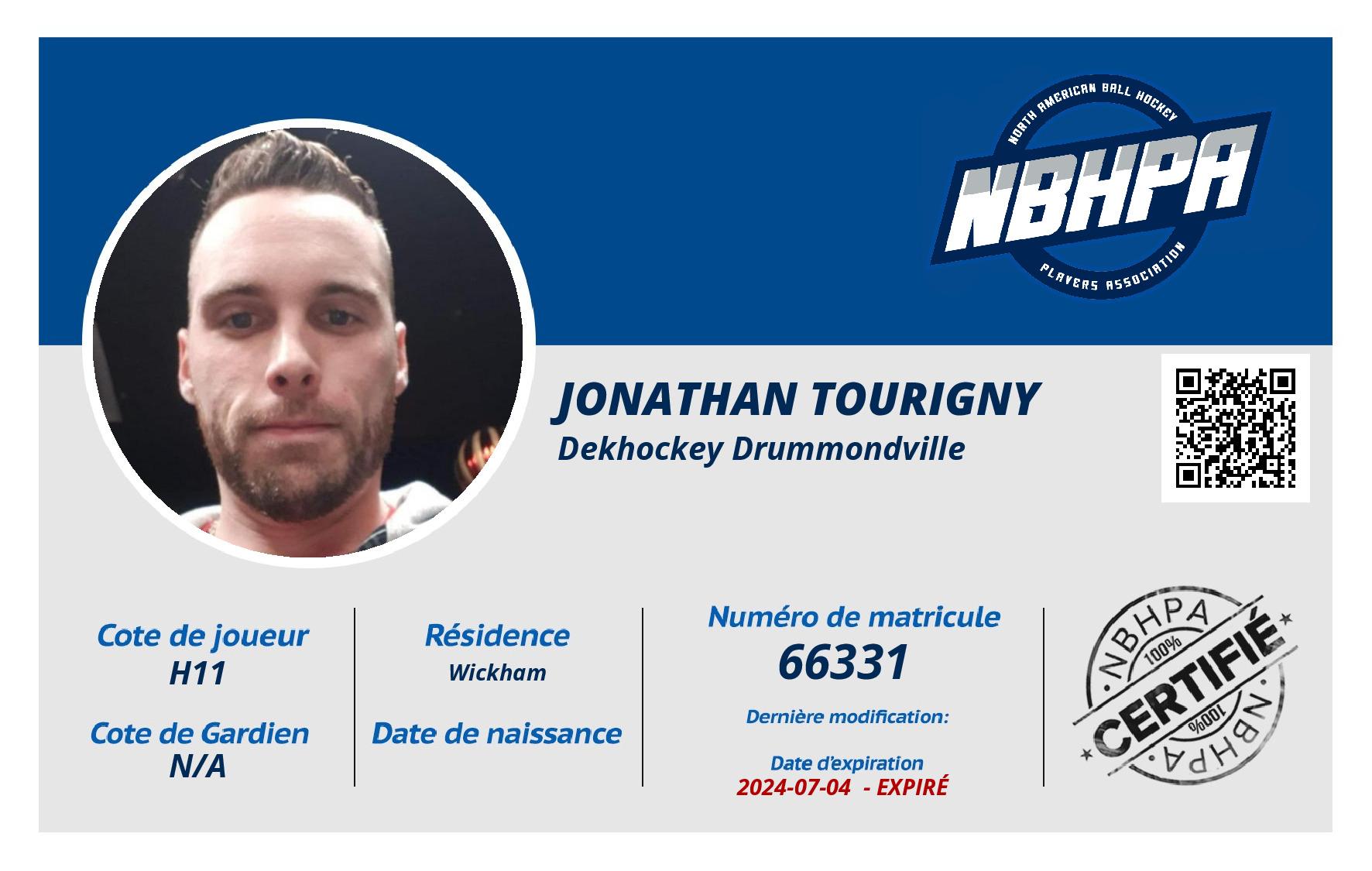 Jonathan Tourigny