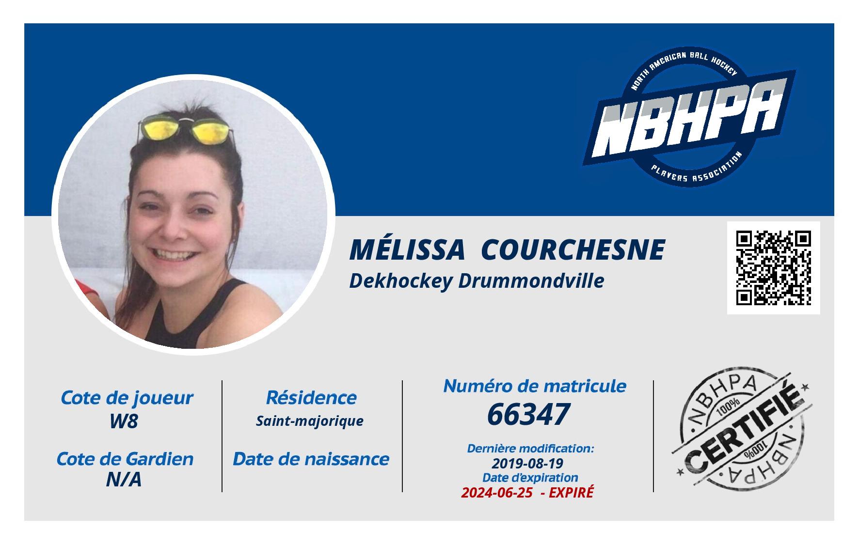 Mélissa  Courchesne 