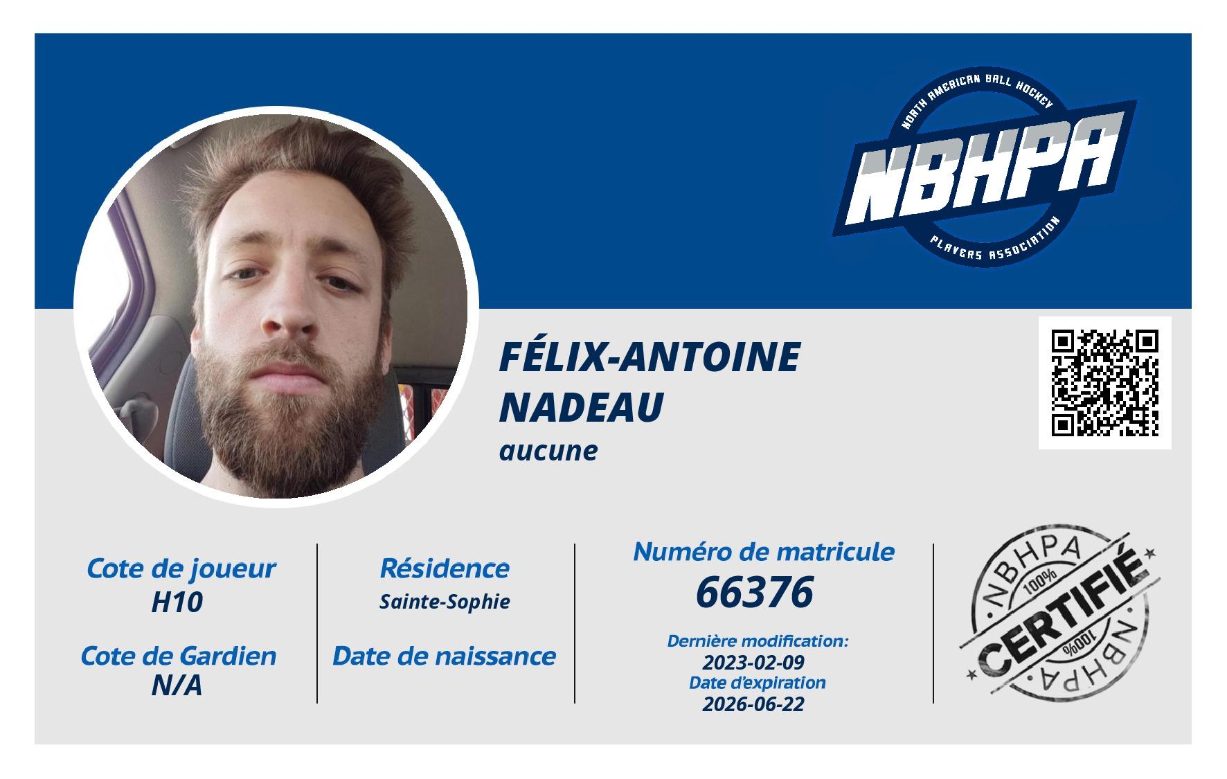 Félix-Antoine Nadeau