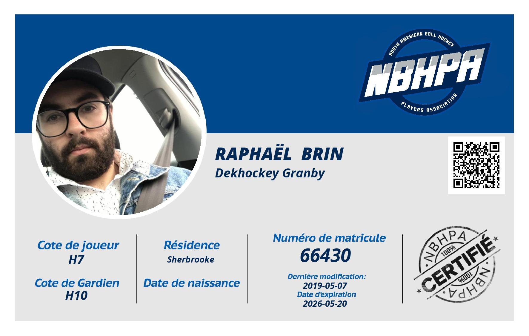 Raphaël  Brin 