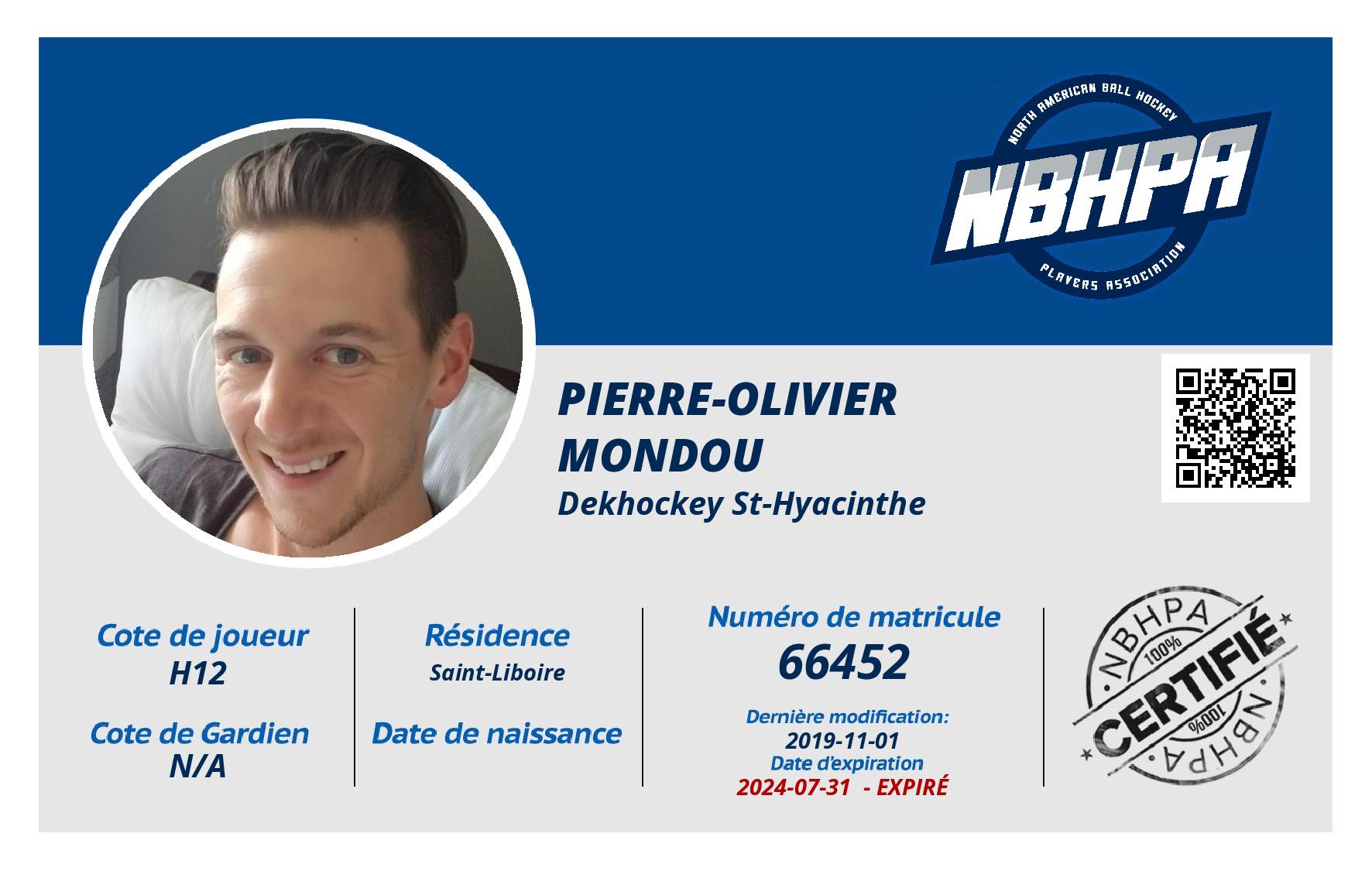 Pierre-Olivier Mondou