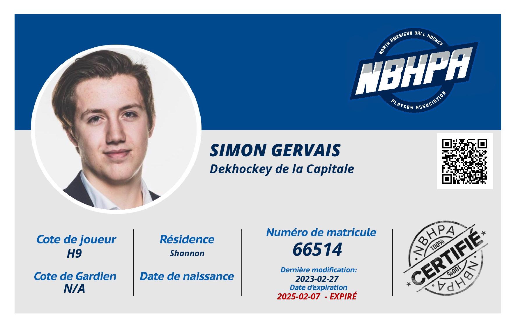 Simon Gervais