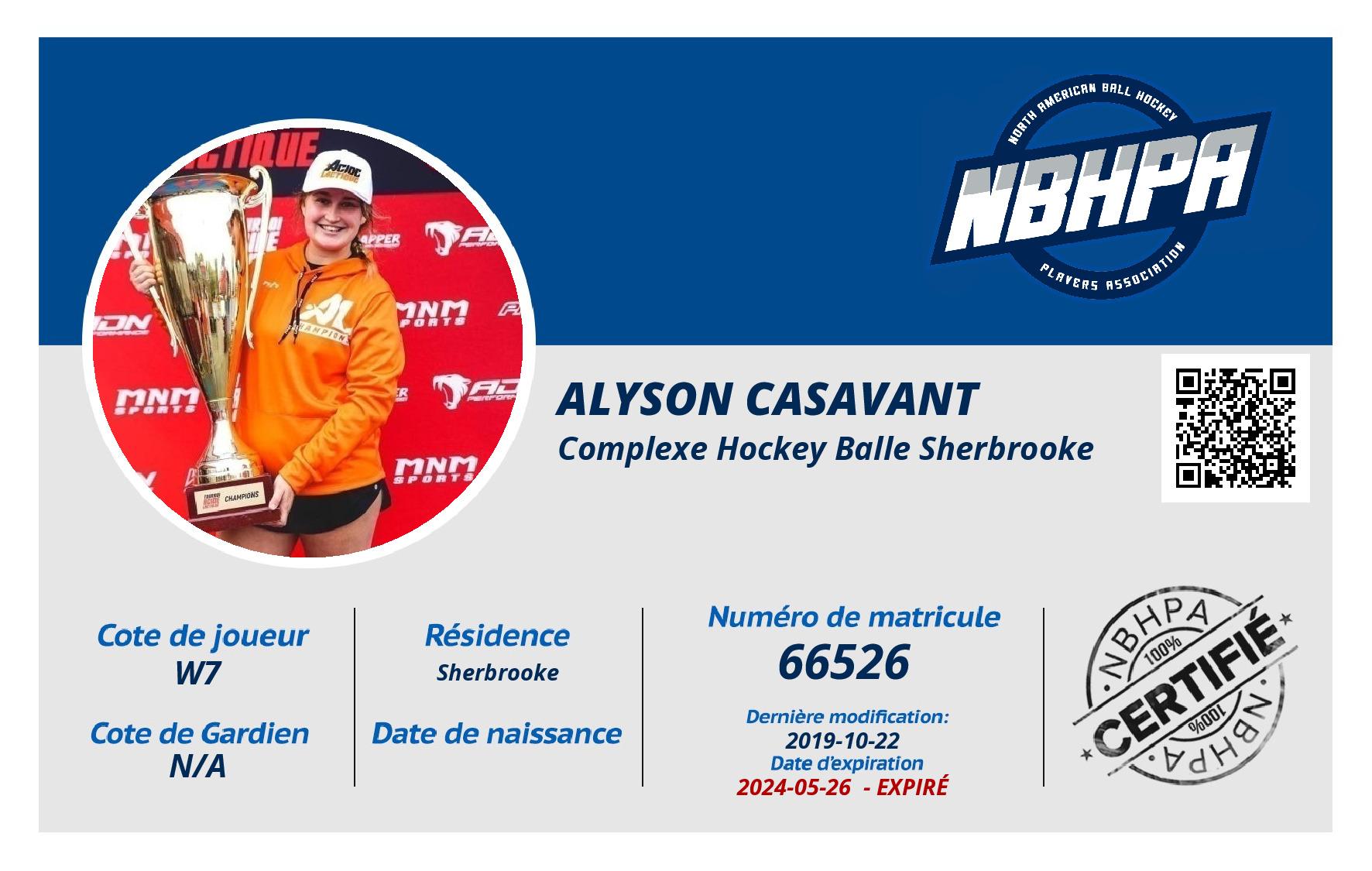 Alyson Casavant