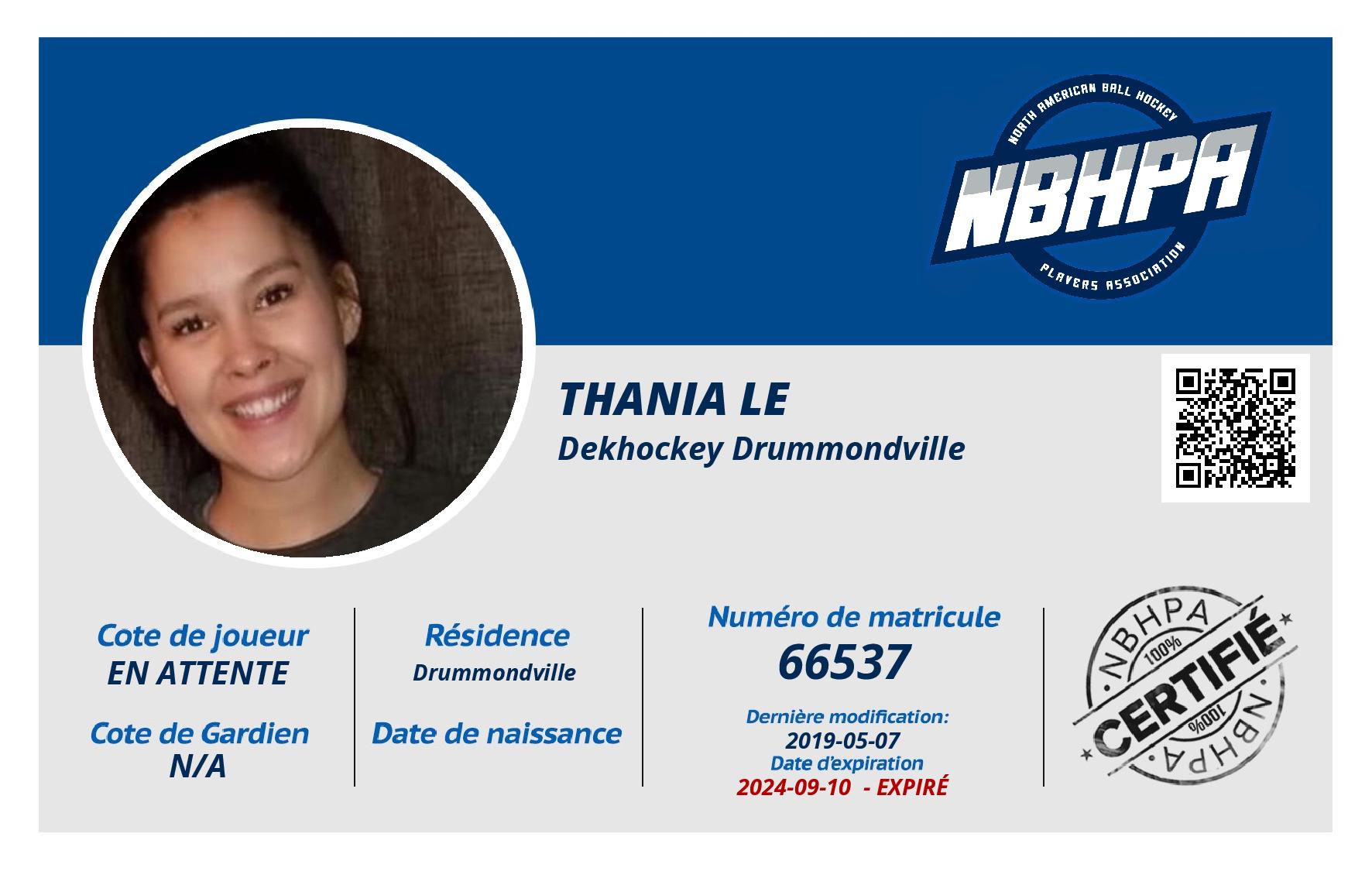 Thania Le