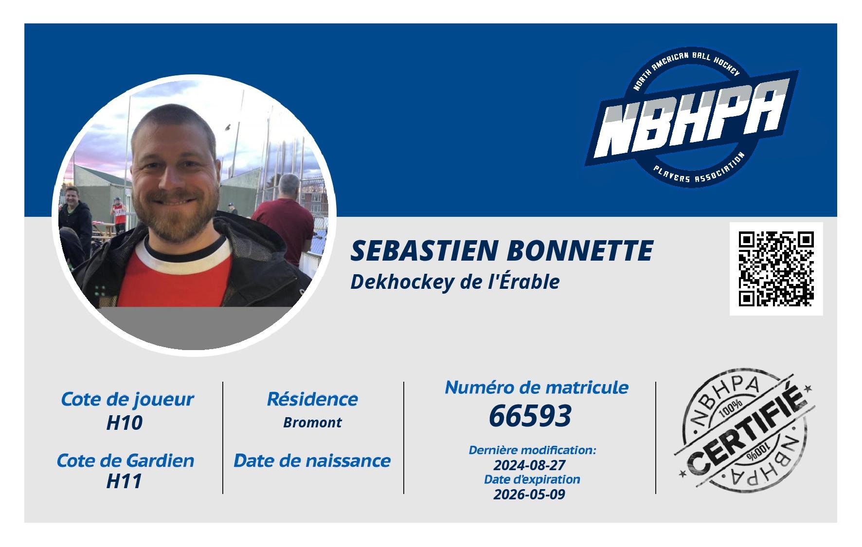 Sebastien Bonnette