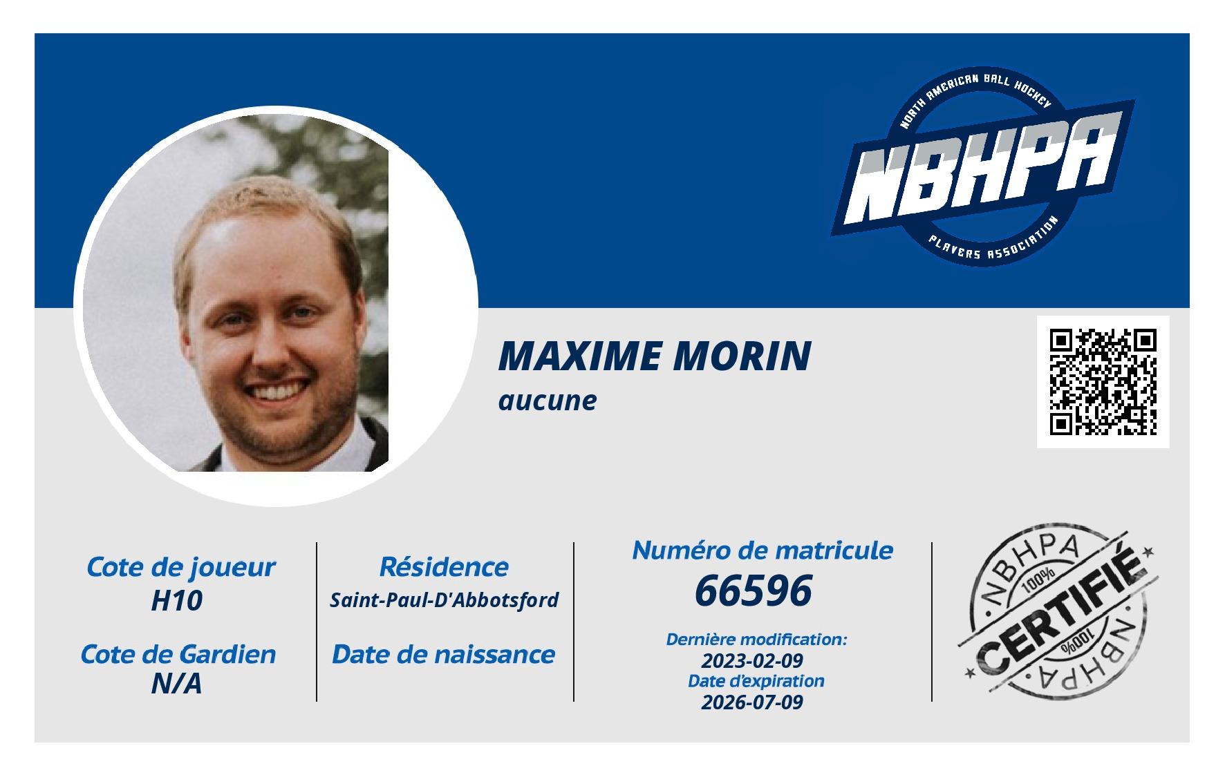Maxime Morin