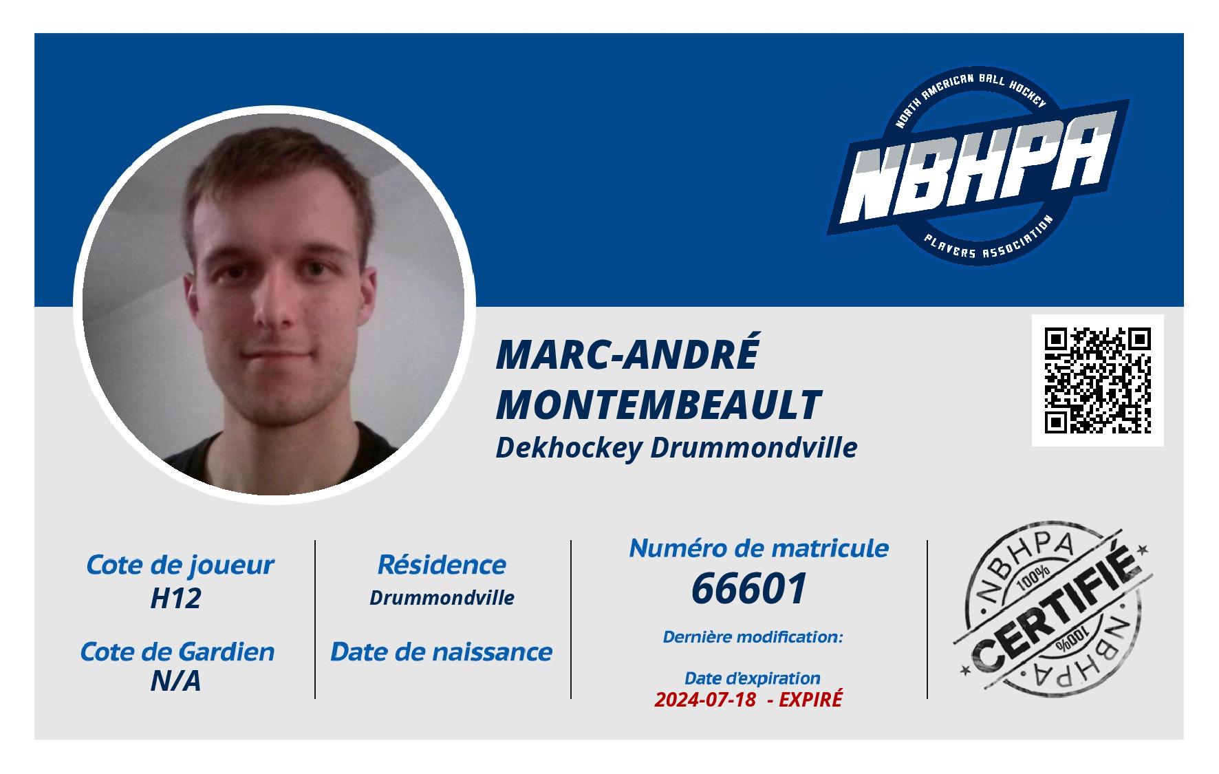 Marc-André Montembeault