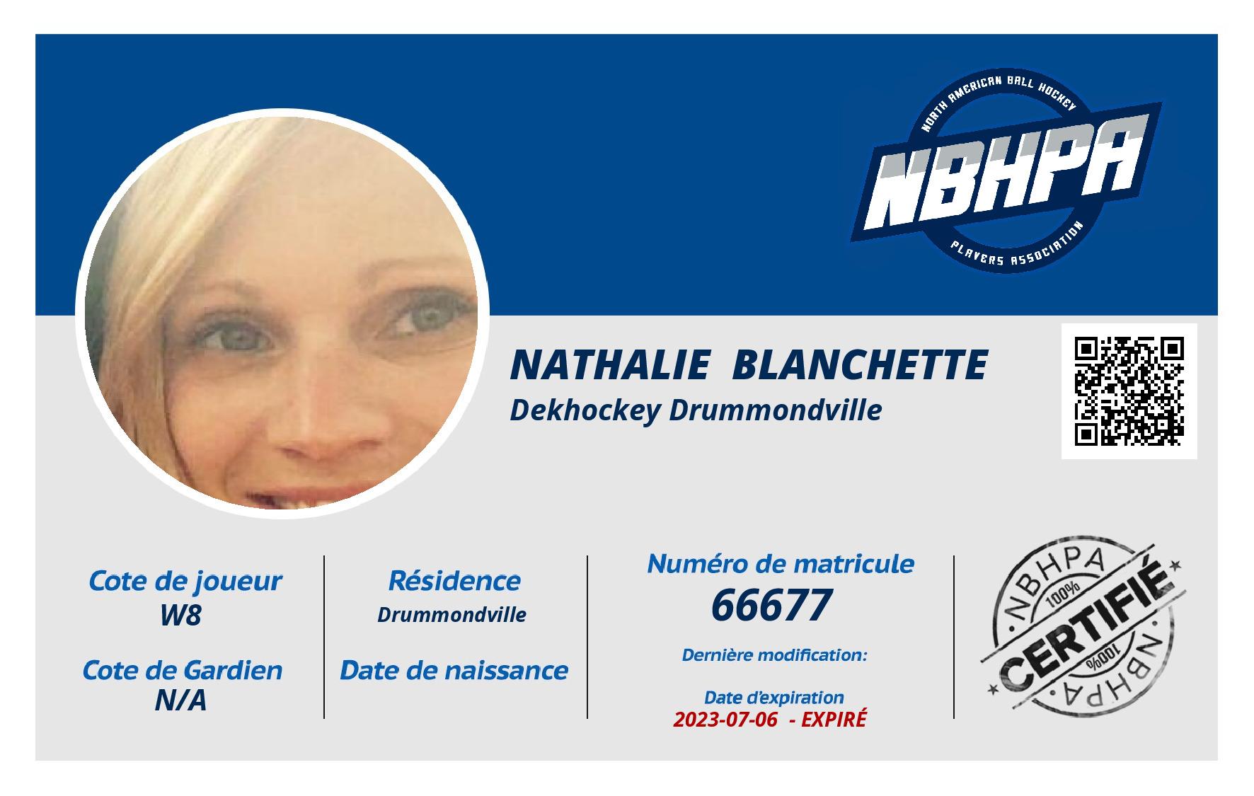 Nathalie  Blanchette 