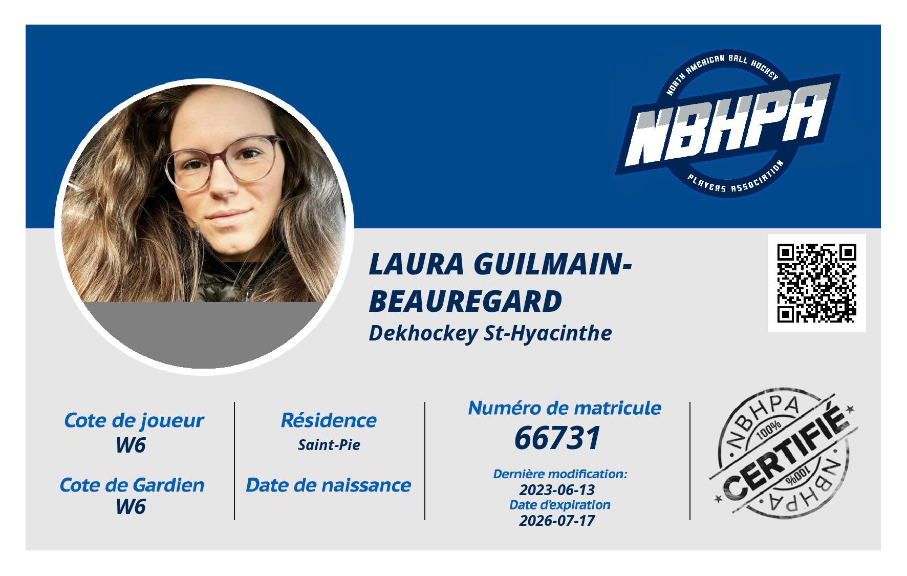 Laura Guilmain-Beauregard