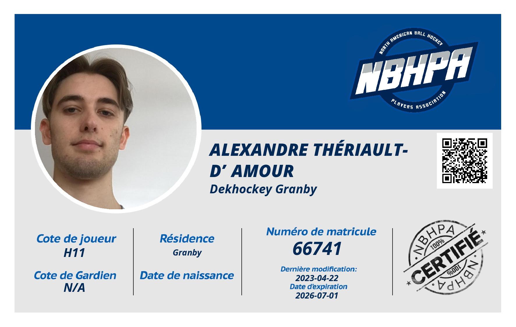 Alexandre Thériault-D’Amour