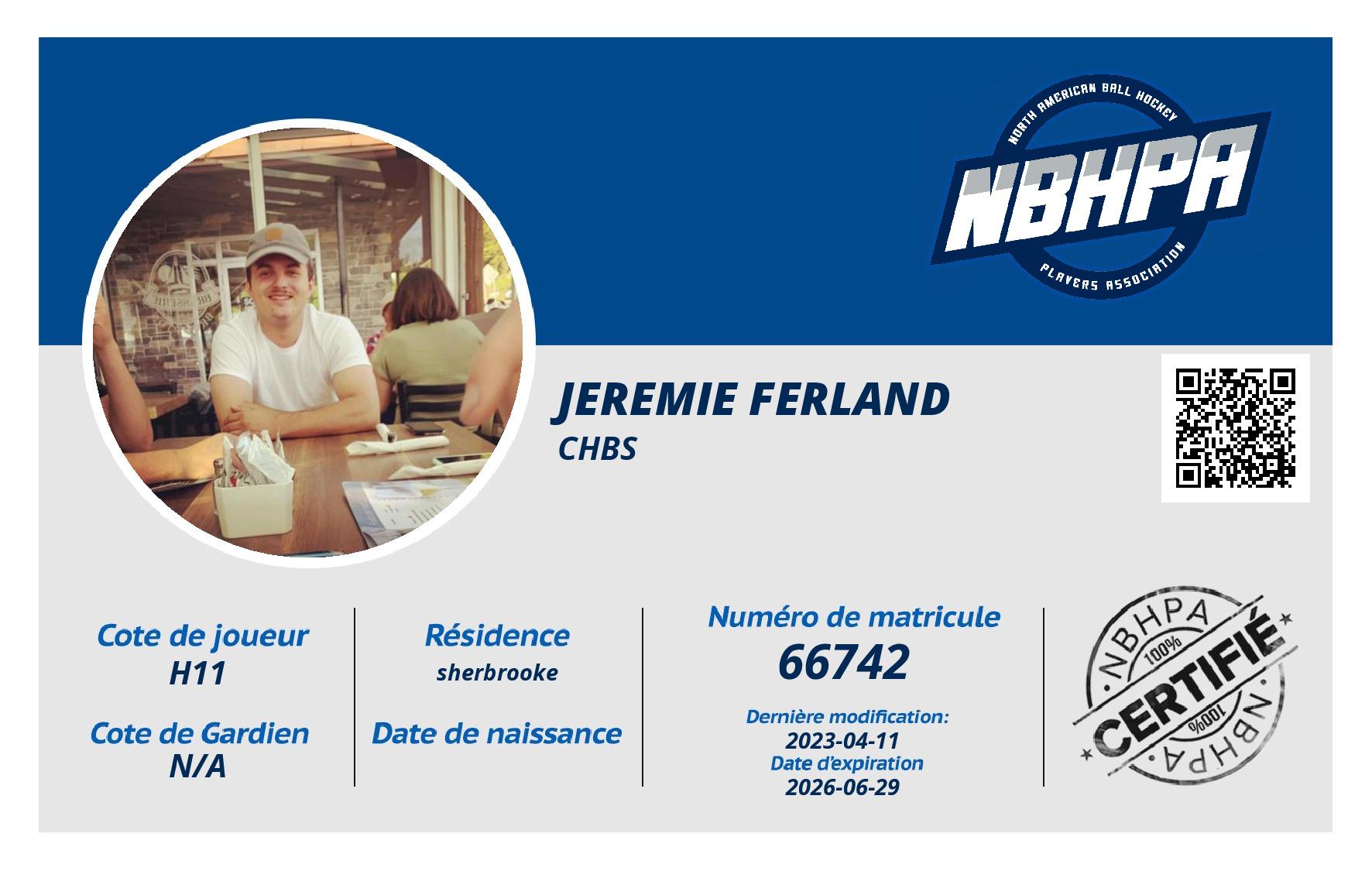 Jeremie Ferland