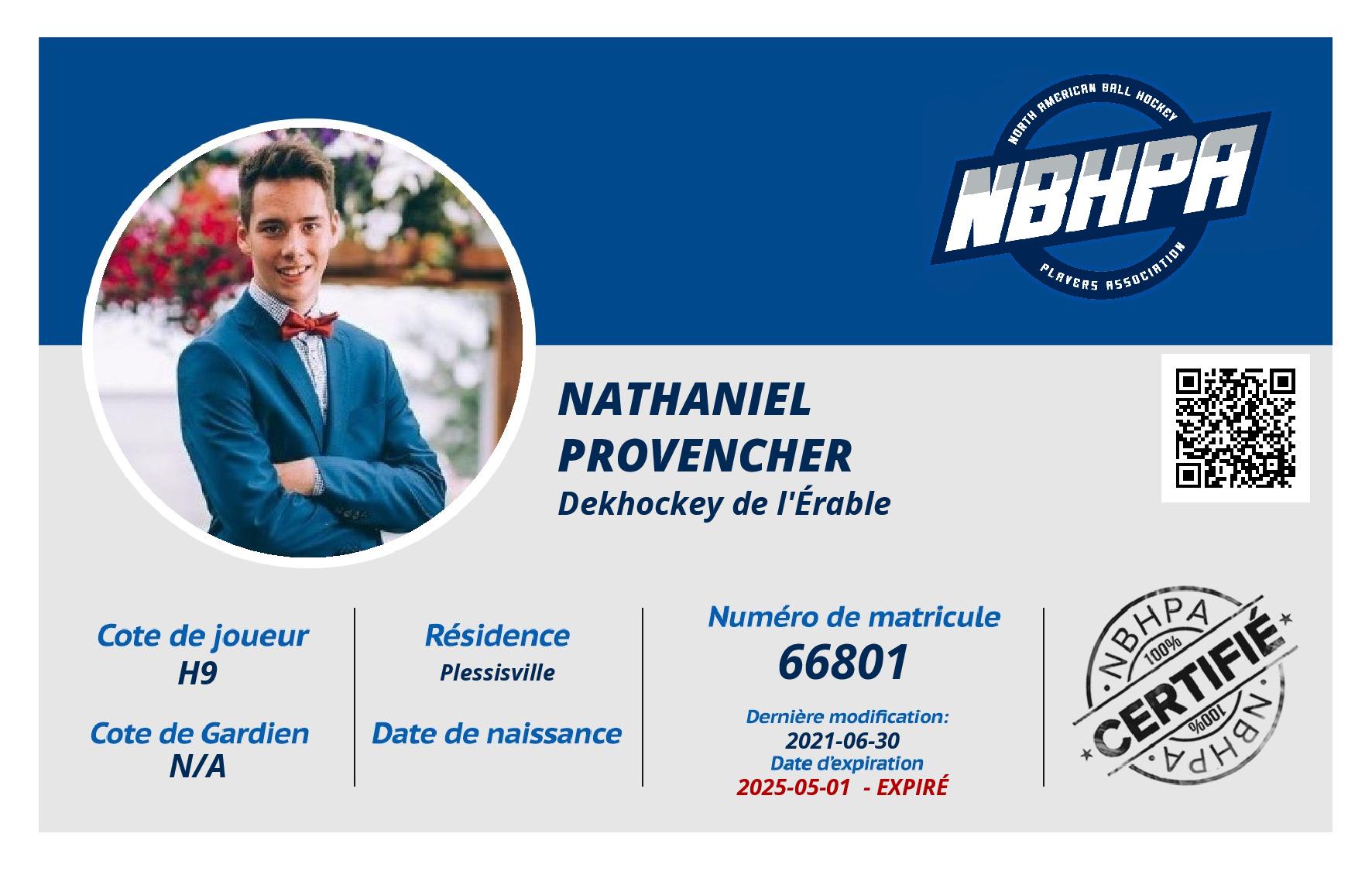 Nathaniel Provencher