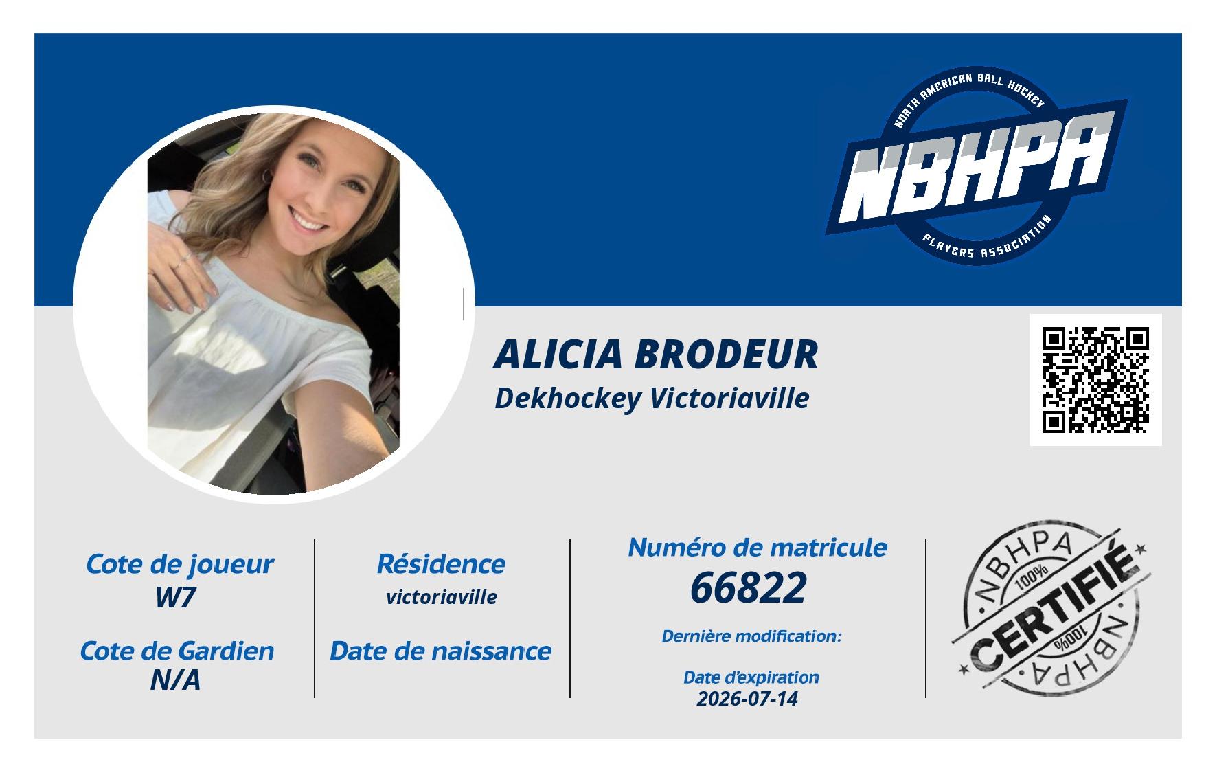 Alicia Brodeur