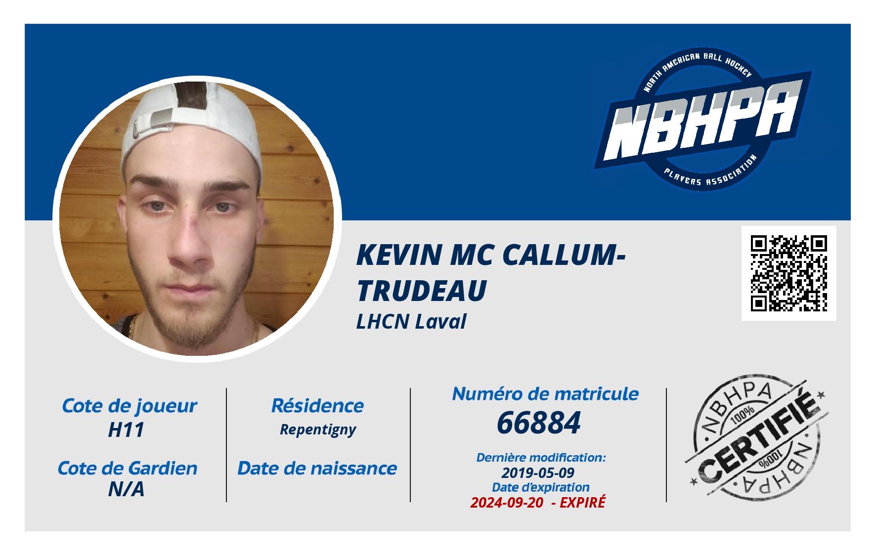 Kevin Mc Callum-Trudeau