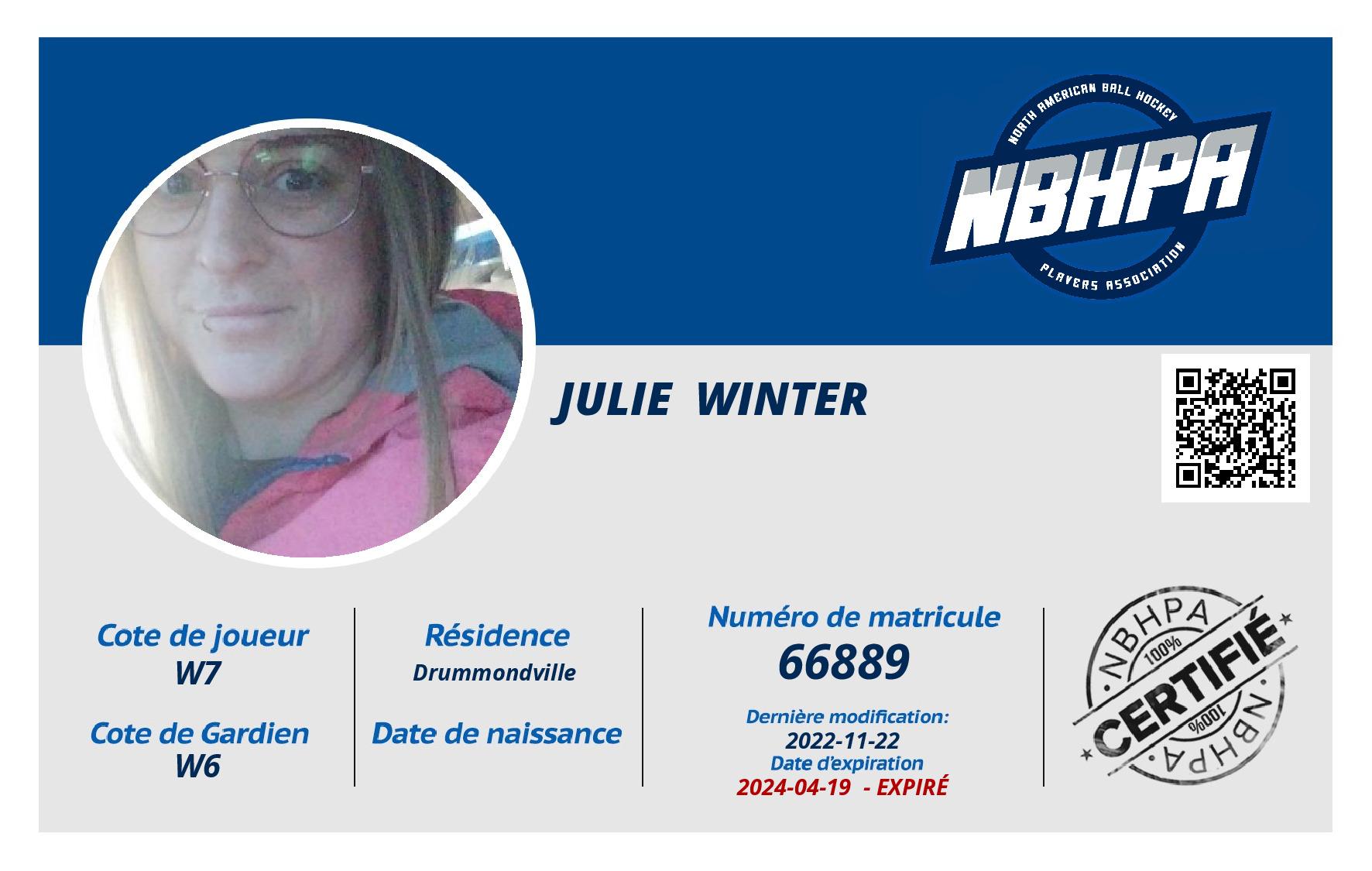 Julie  Winter 