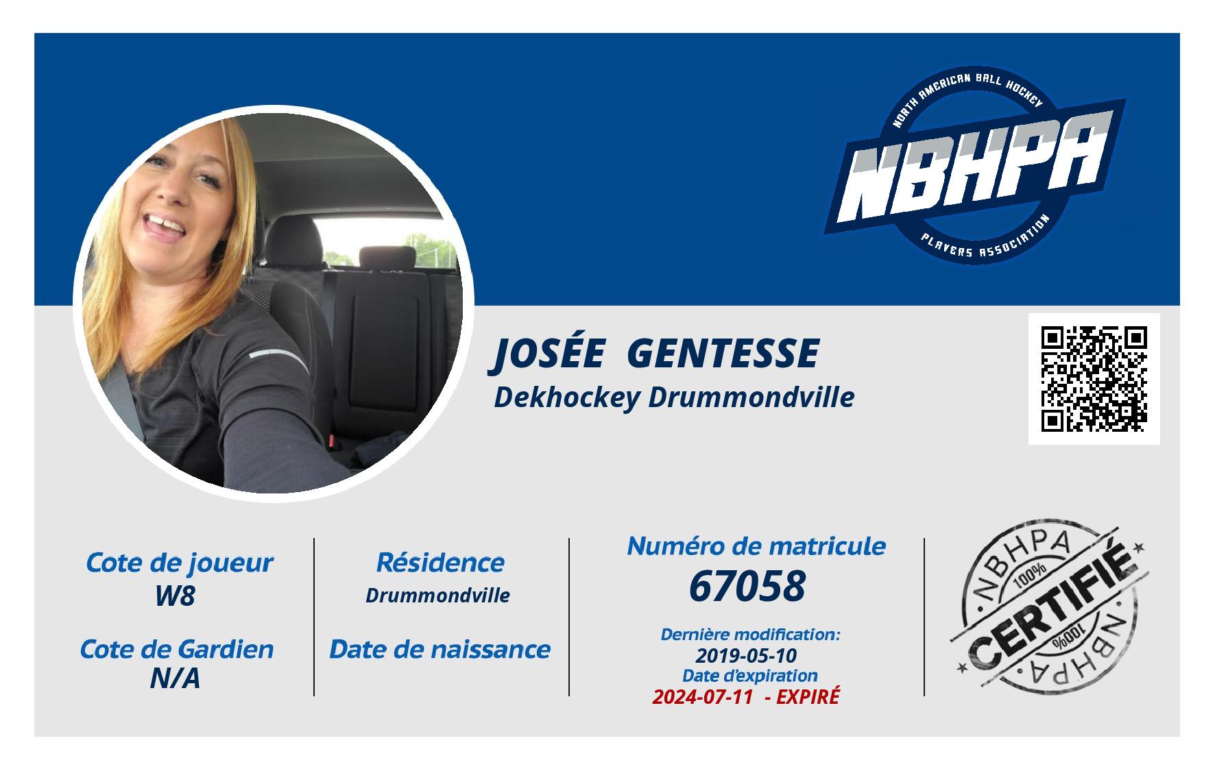 Josée  Gentesse 