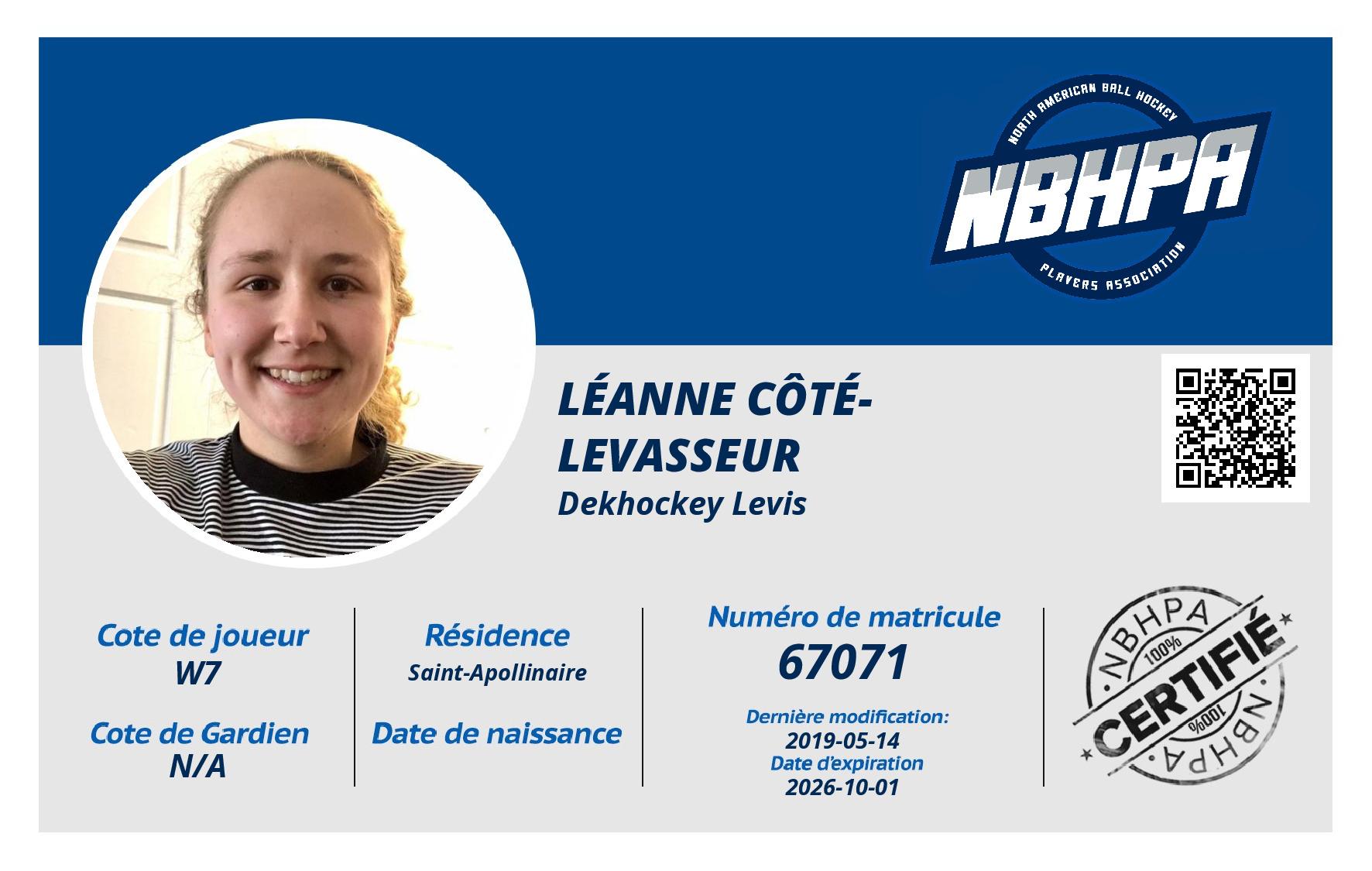 Léanne Côté-Levasseur