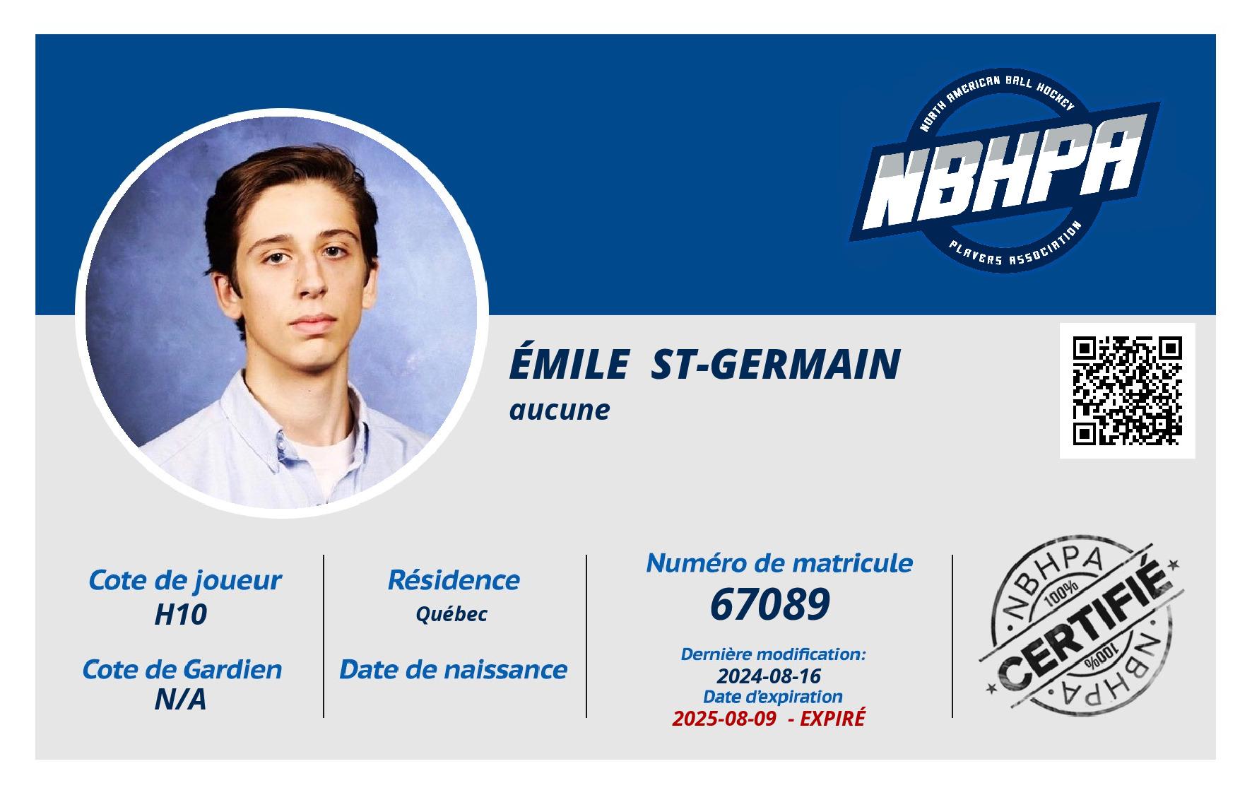 Émile  St-Germain