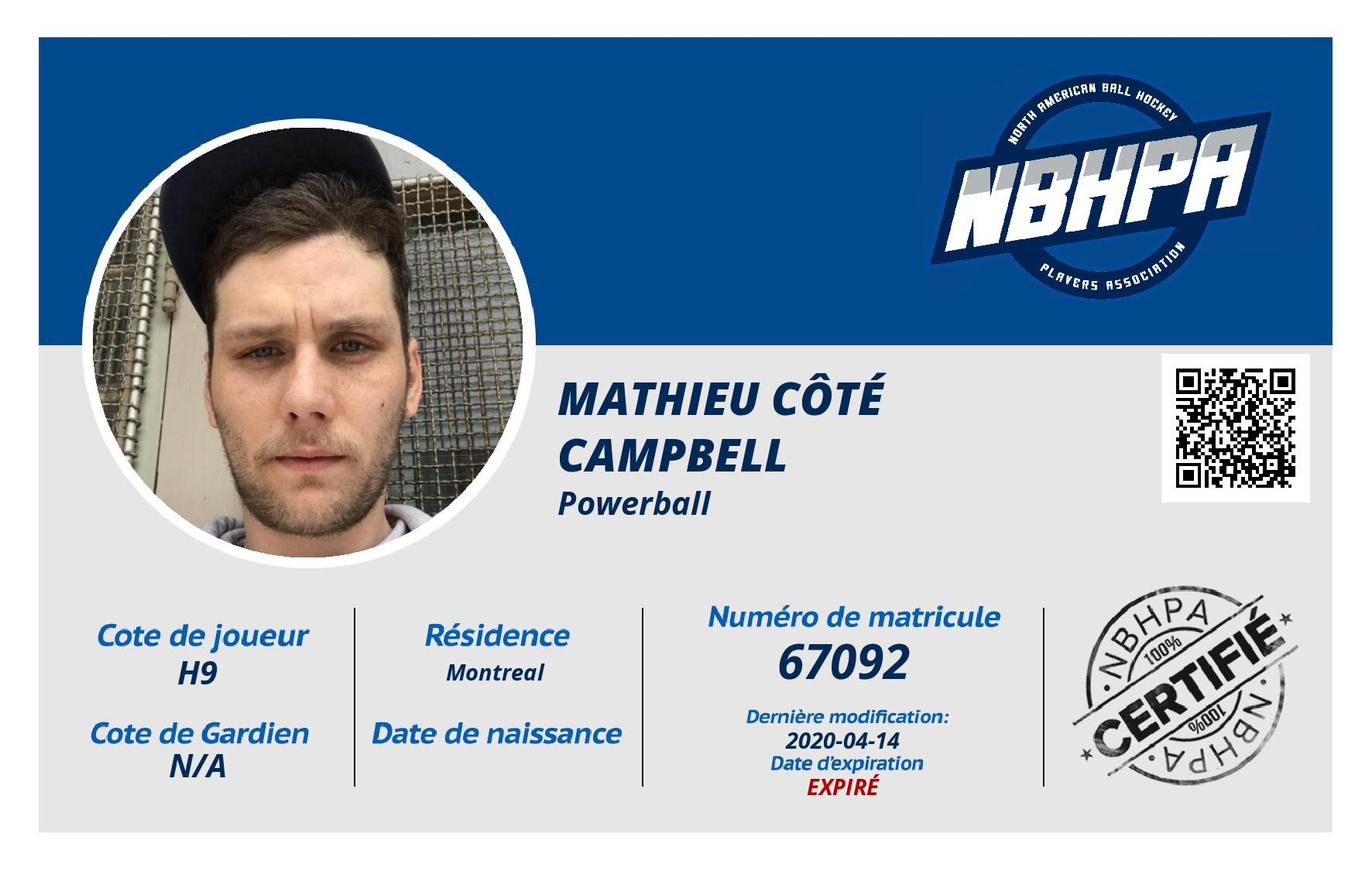 Mathieu Côté Campbell 