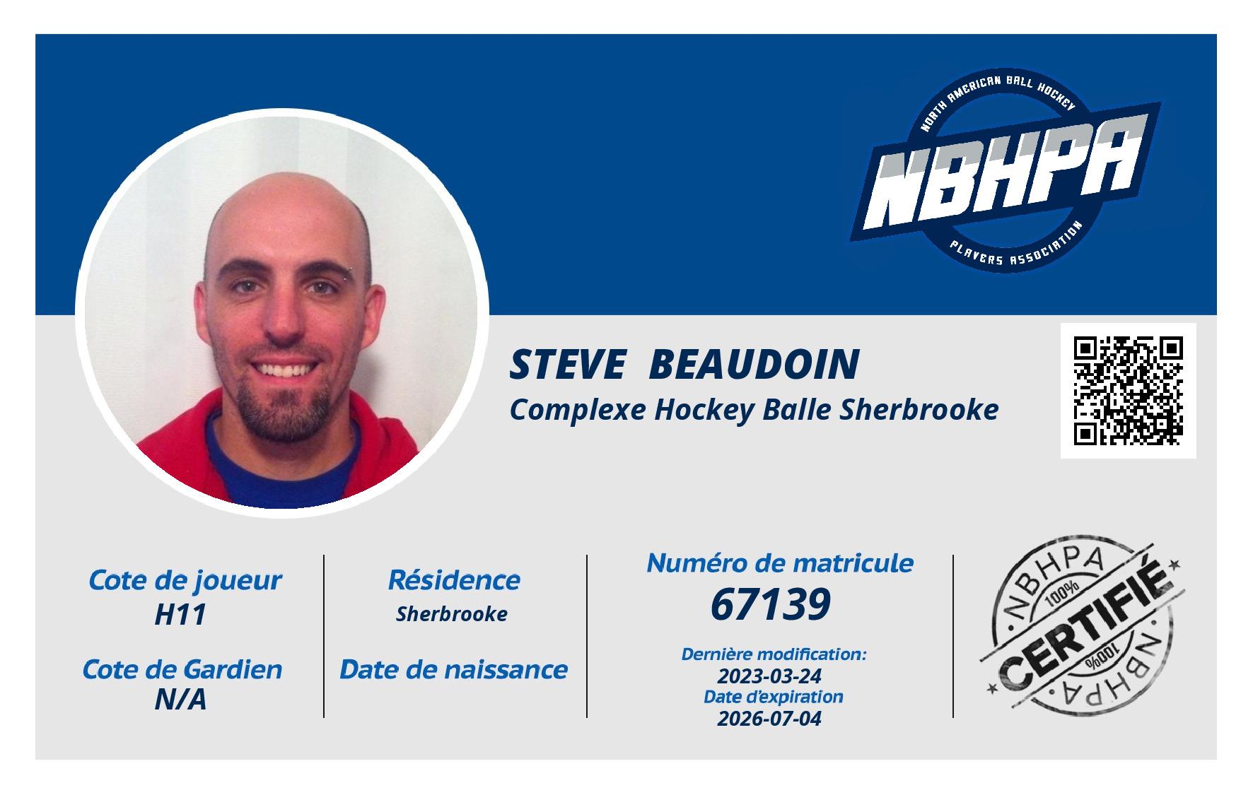 Steve  Beaudoin 