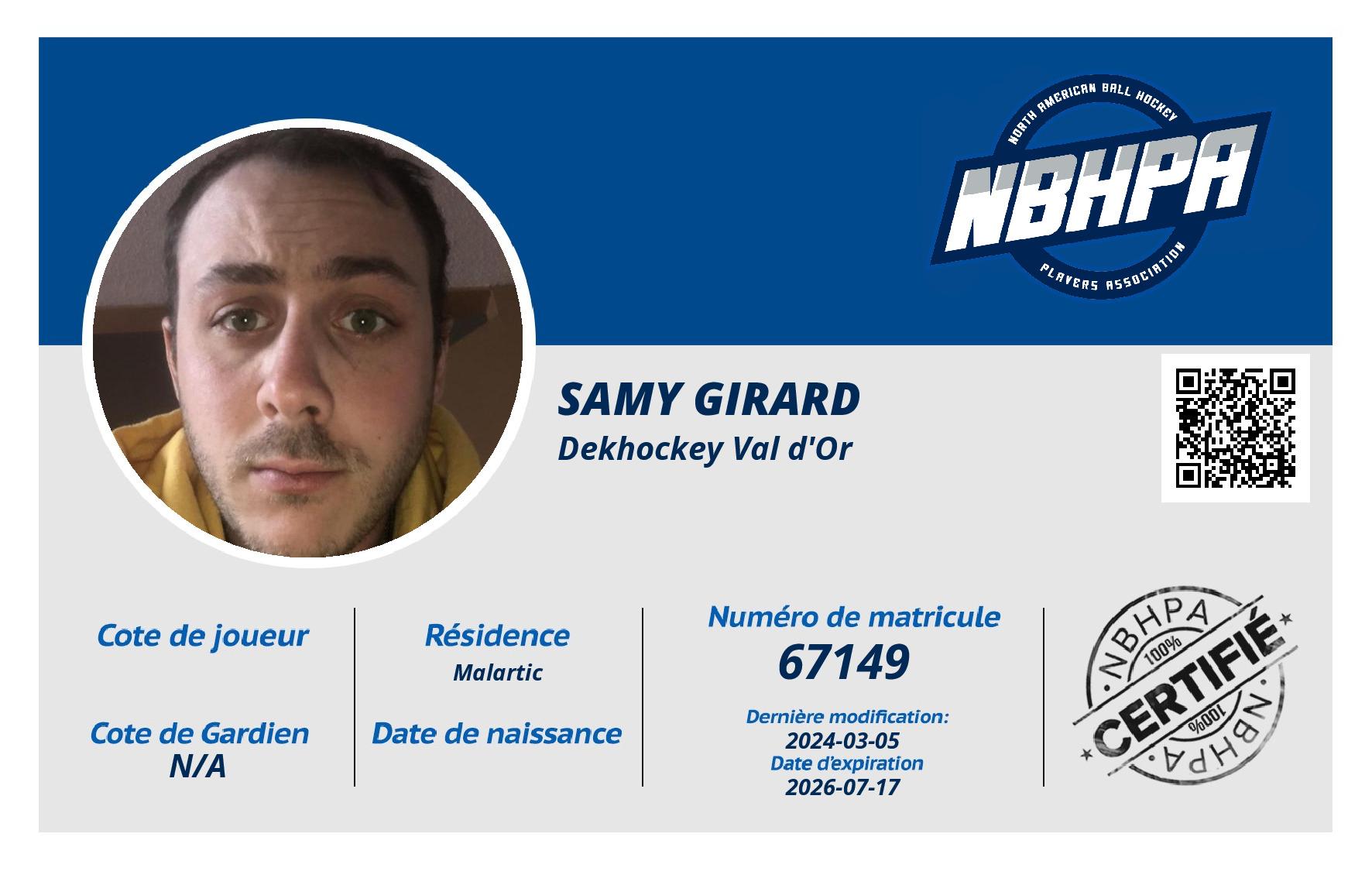 Samy Girard 