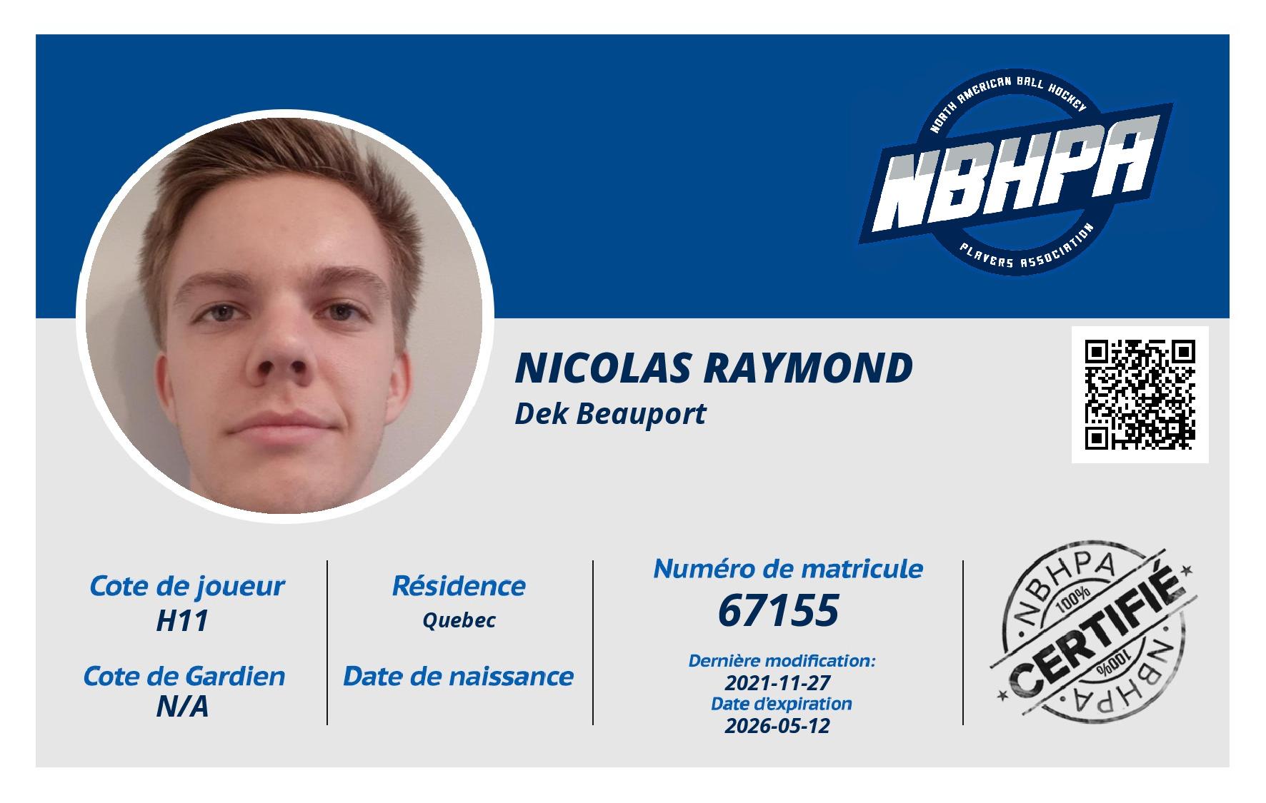 Nicolas Raymond