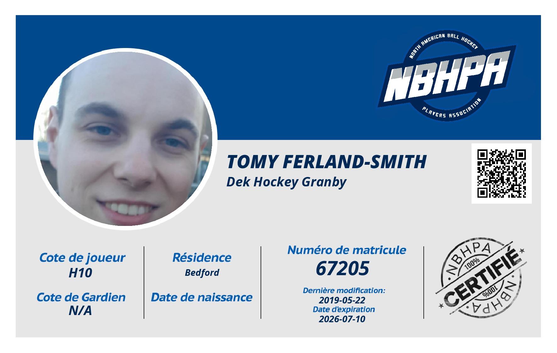 Tomy Ferland-Smith
