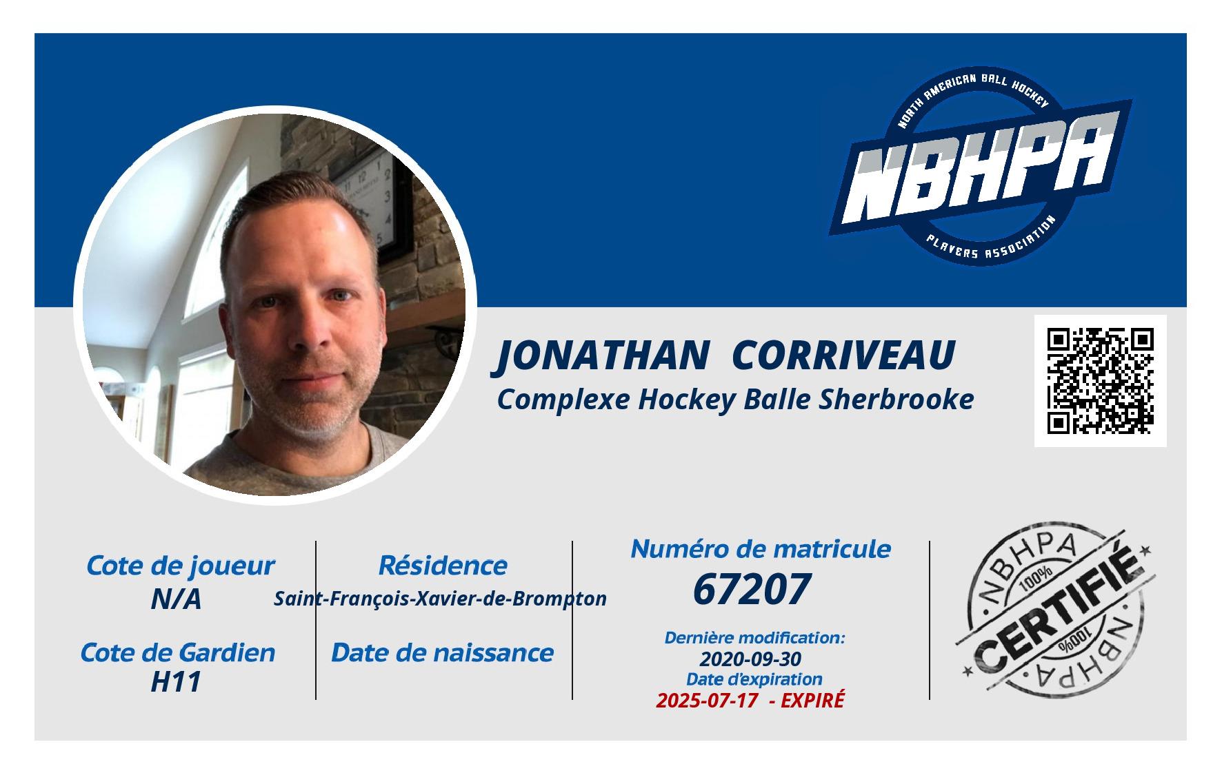 Jonathan  Corriveau 