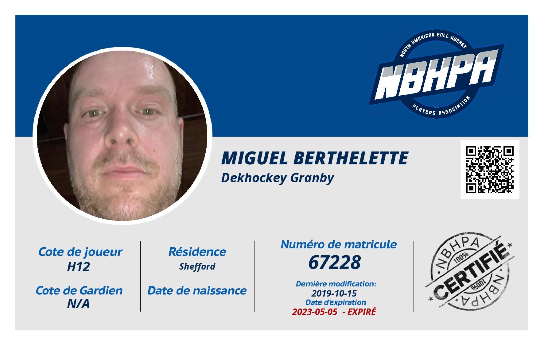 Miguel Berthelette