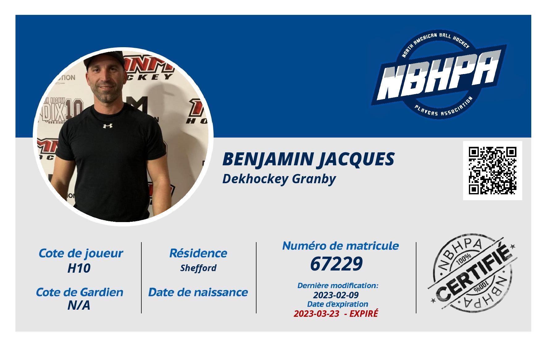 Benjamin Jacques