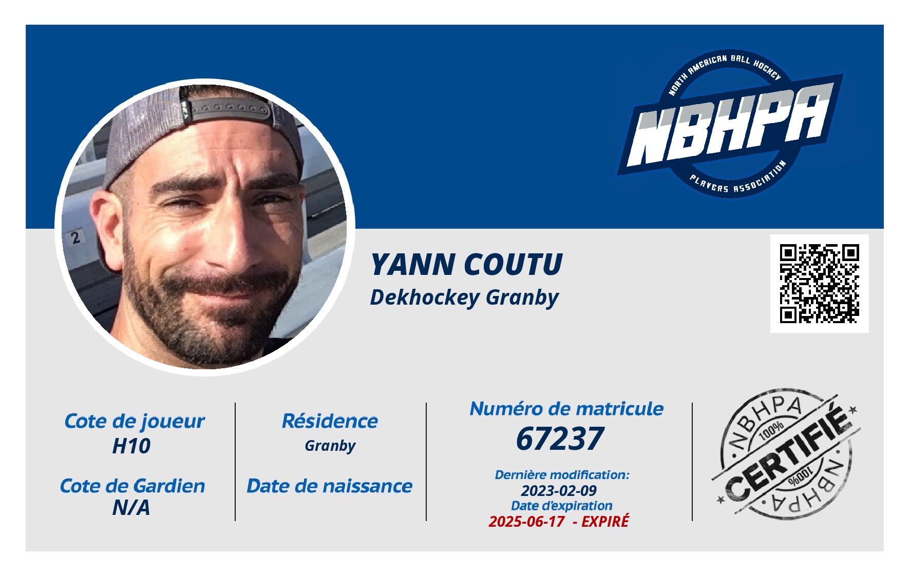 Yann Coutu
