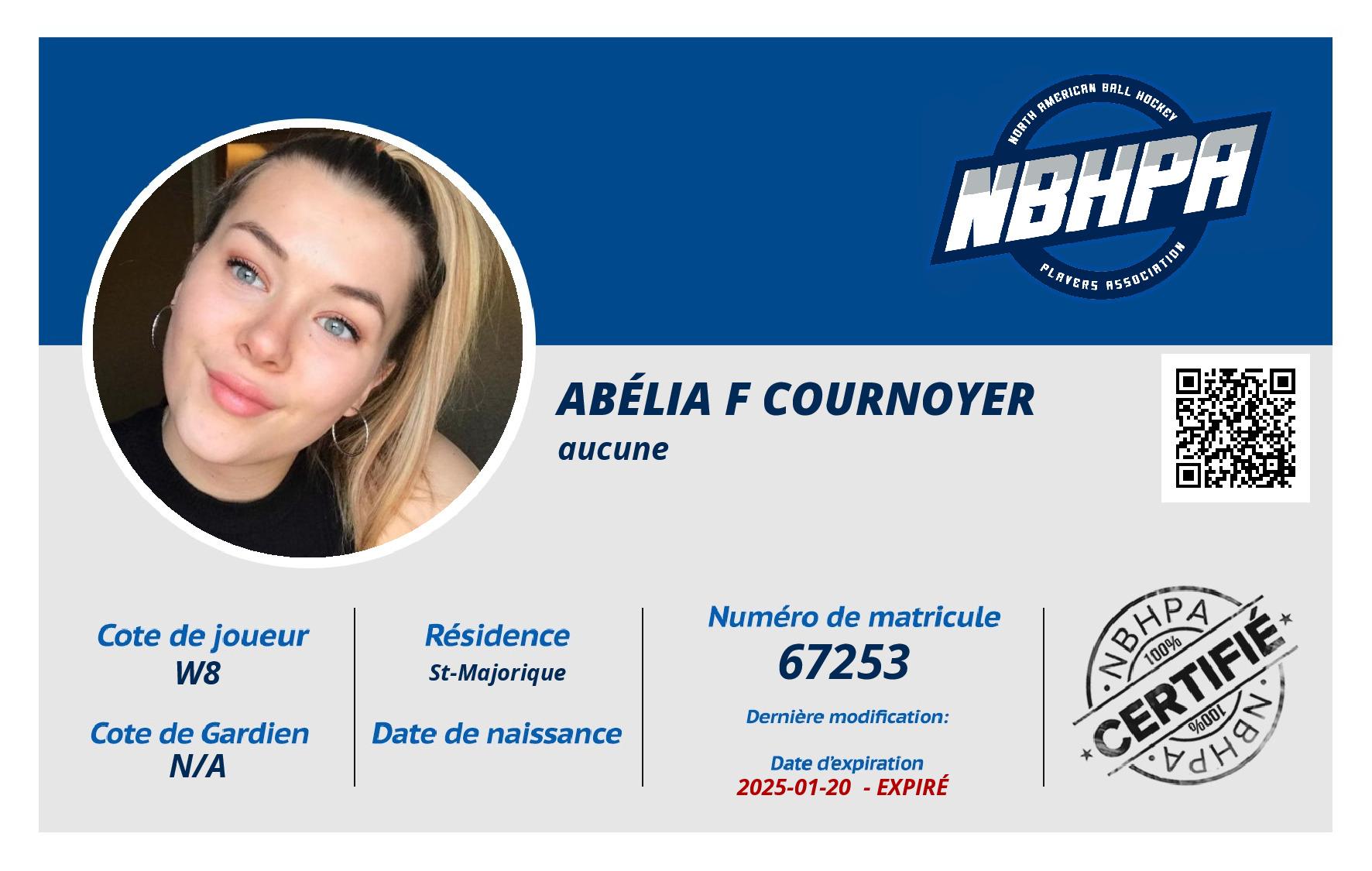 Abélia F Cournoyer