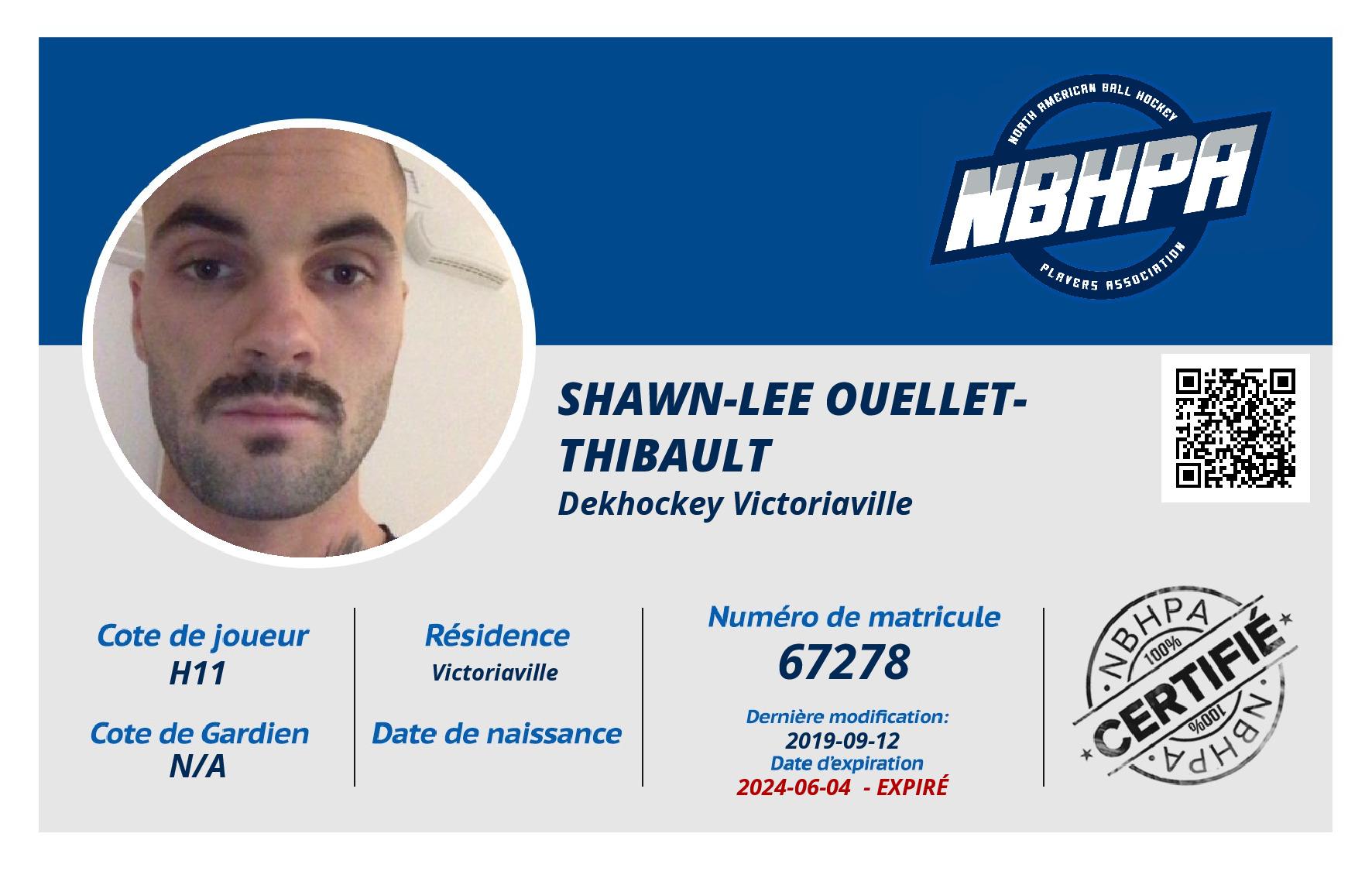 Shawn-Lee Ouellet-Thibault 