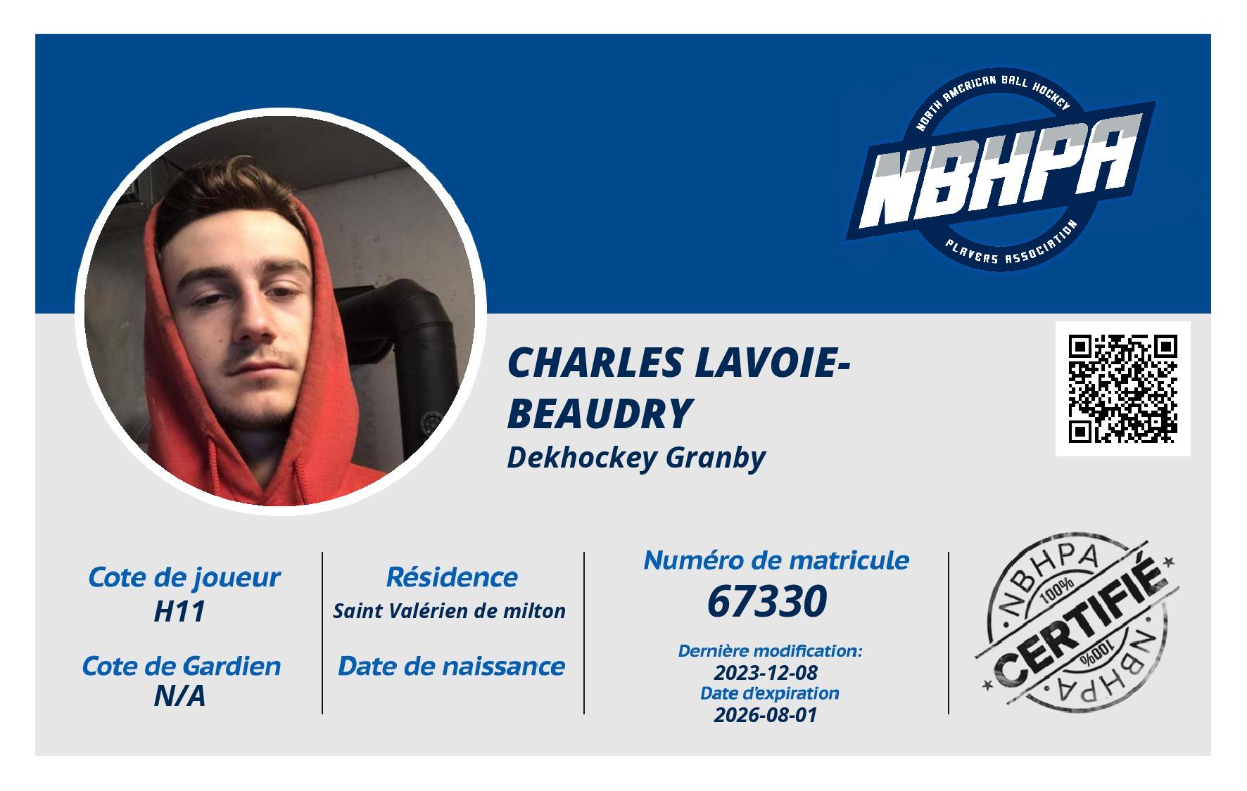 Charles Lavoie-Beaudry 