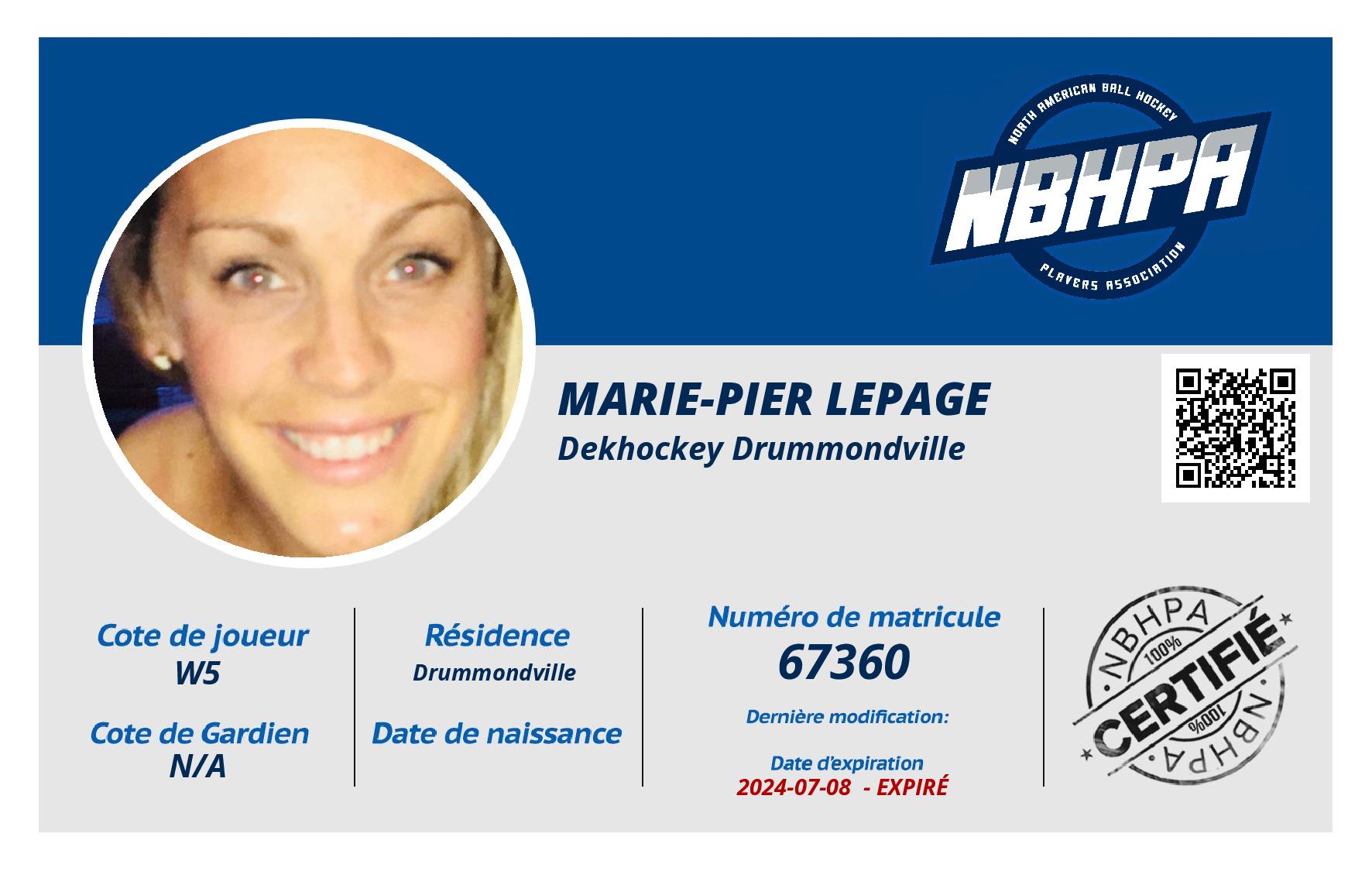 Marie-Pier Lepage 