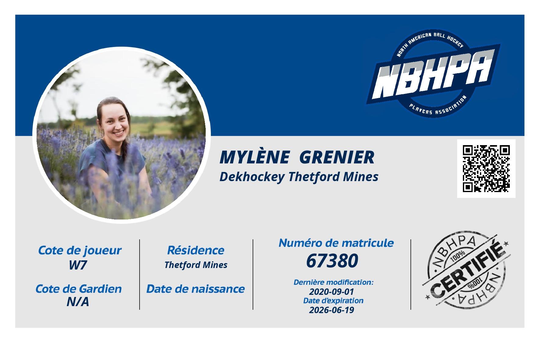 Mylène  Grenier